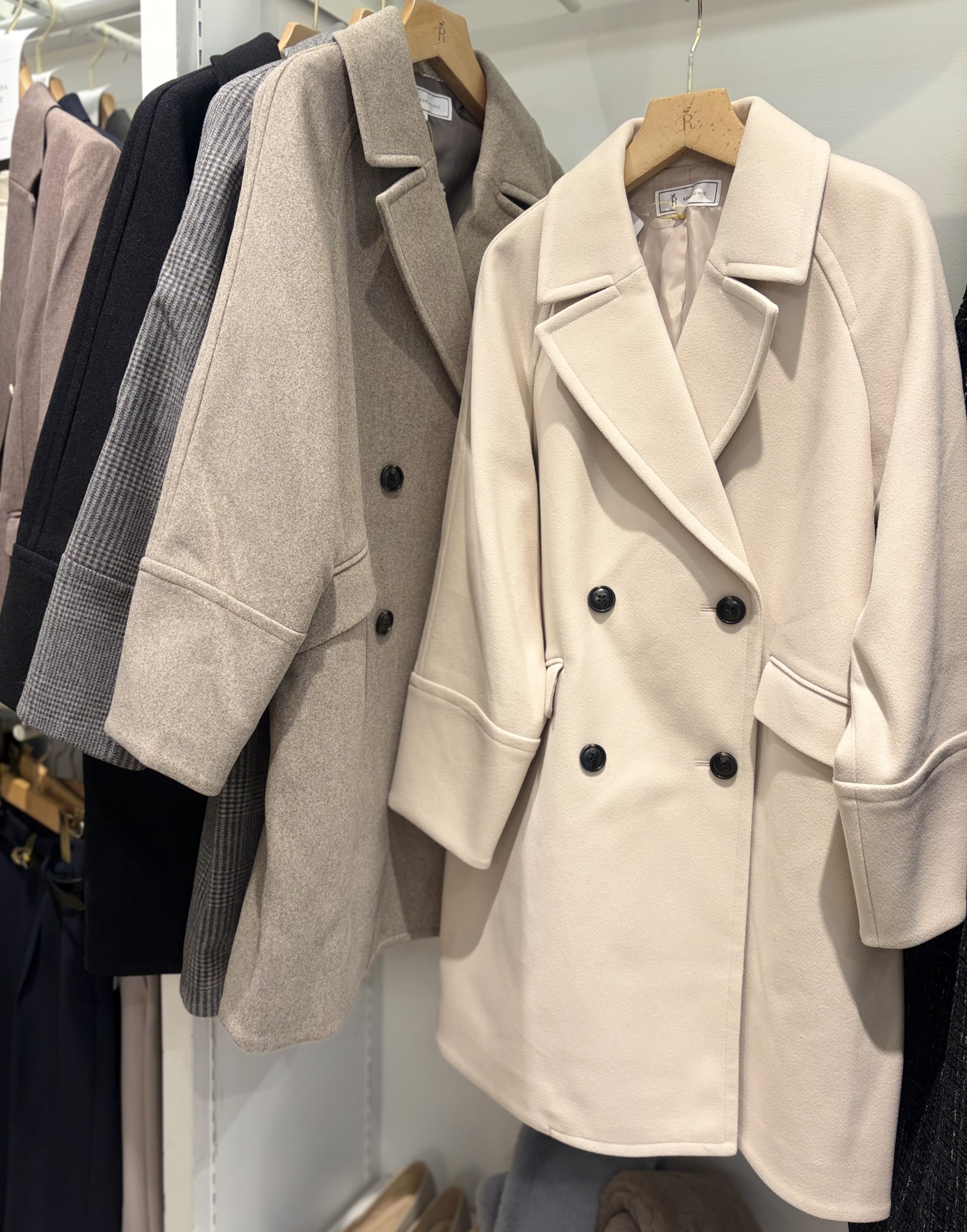 【通勤にも対応◎】定番ピーコート