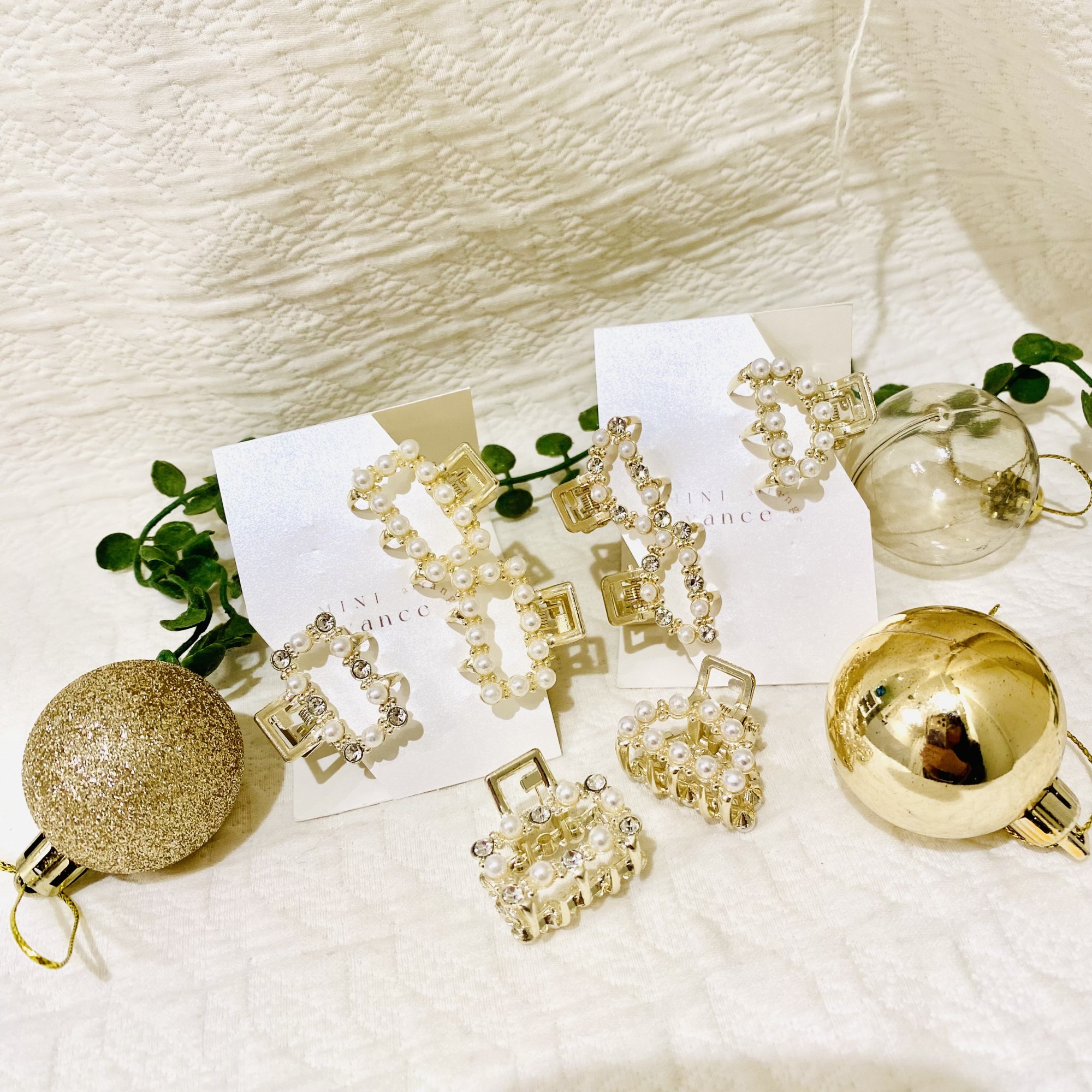 ✨新作アイテム✨『パールミニクリップ』