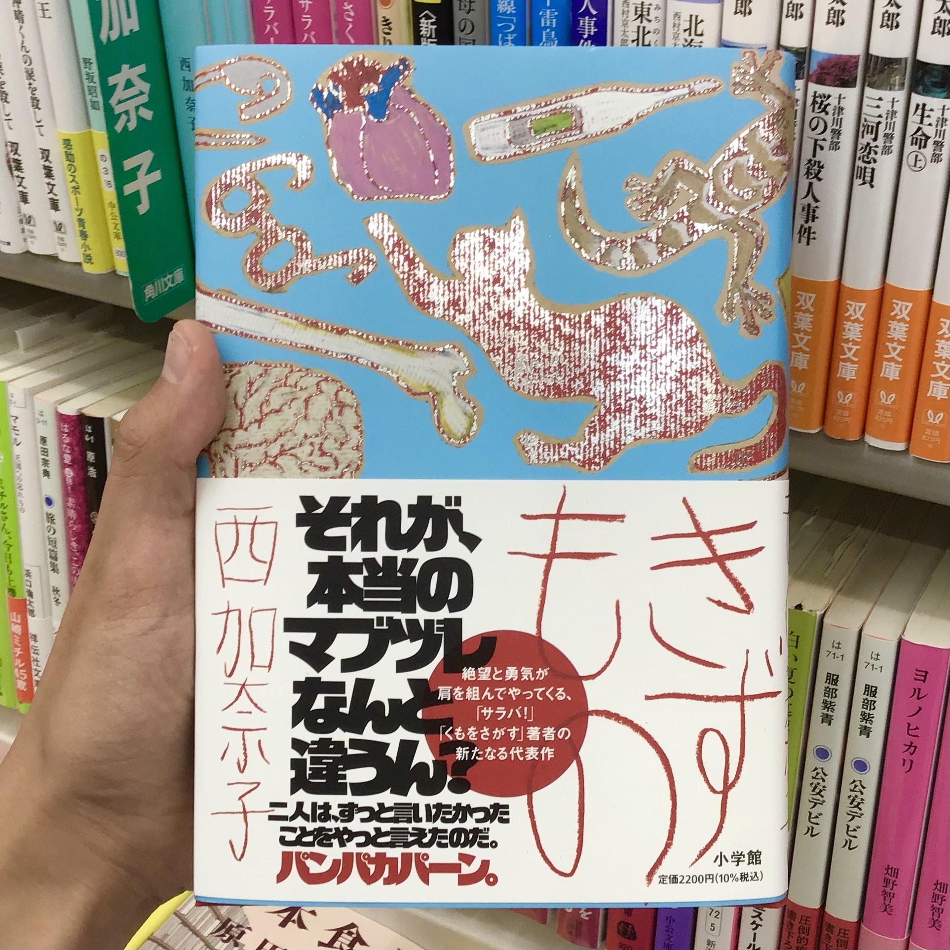 西加奈子さんの新刊『きずもの』絶賛発売中です🐈✨