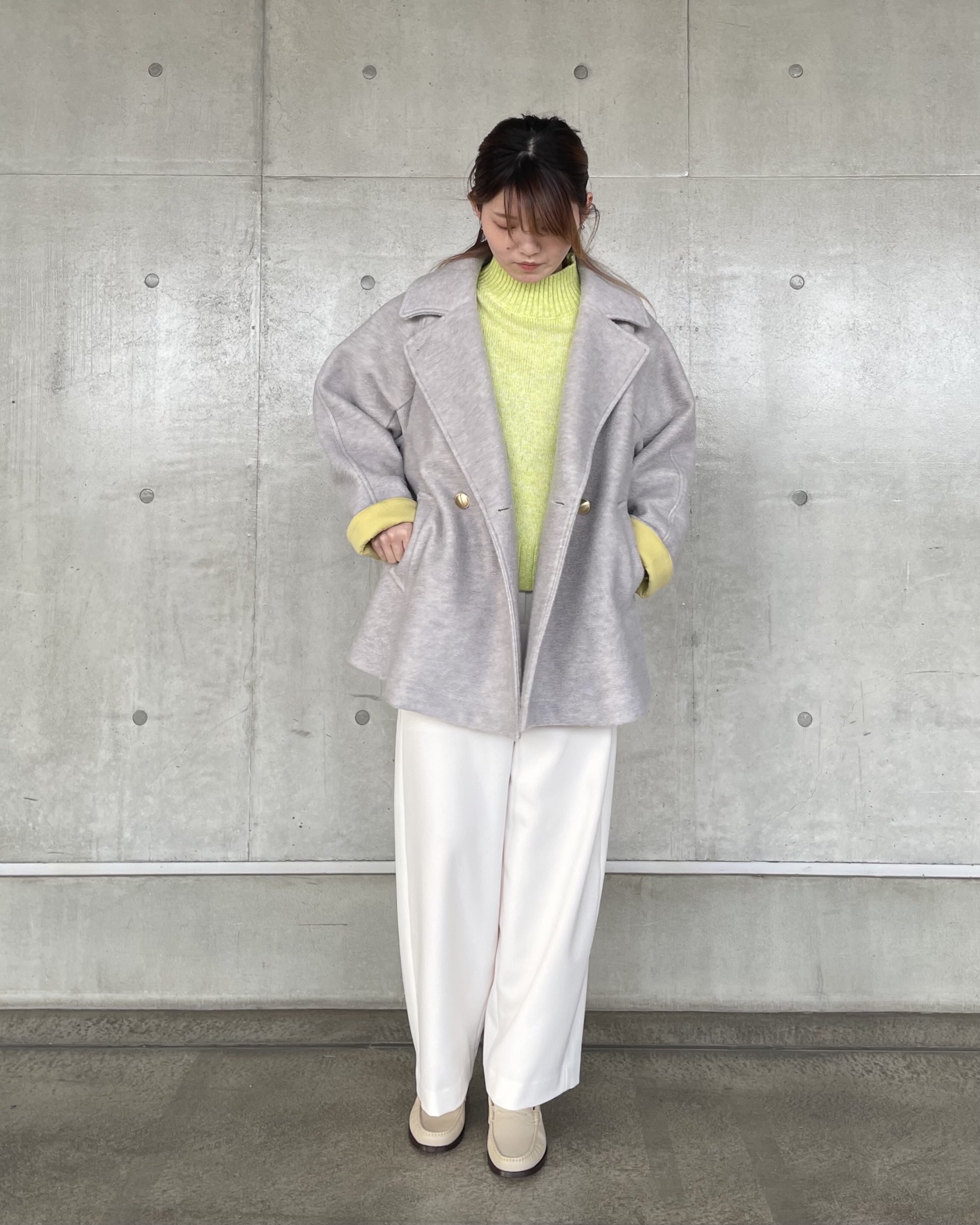 万能 ウールテーラーコート