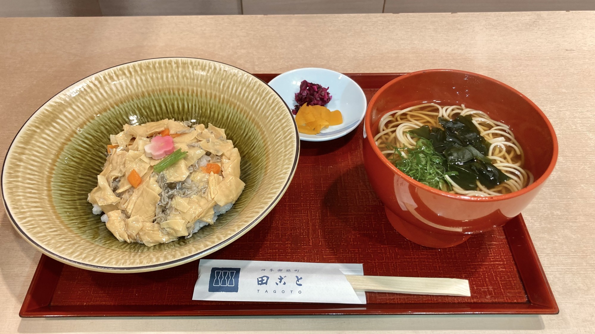 湯葉ちりめん丼