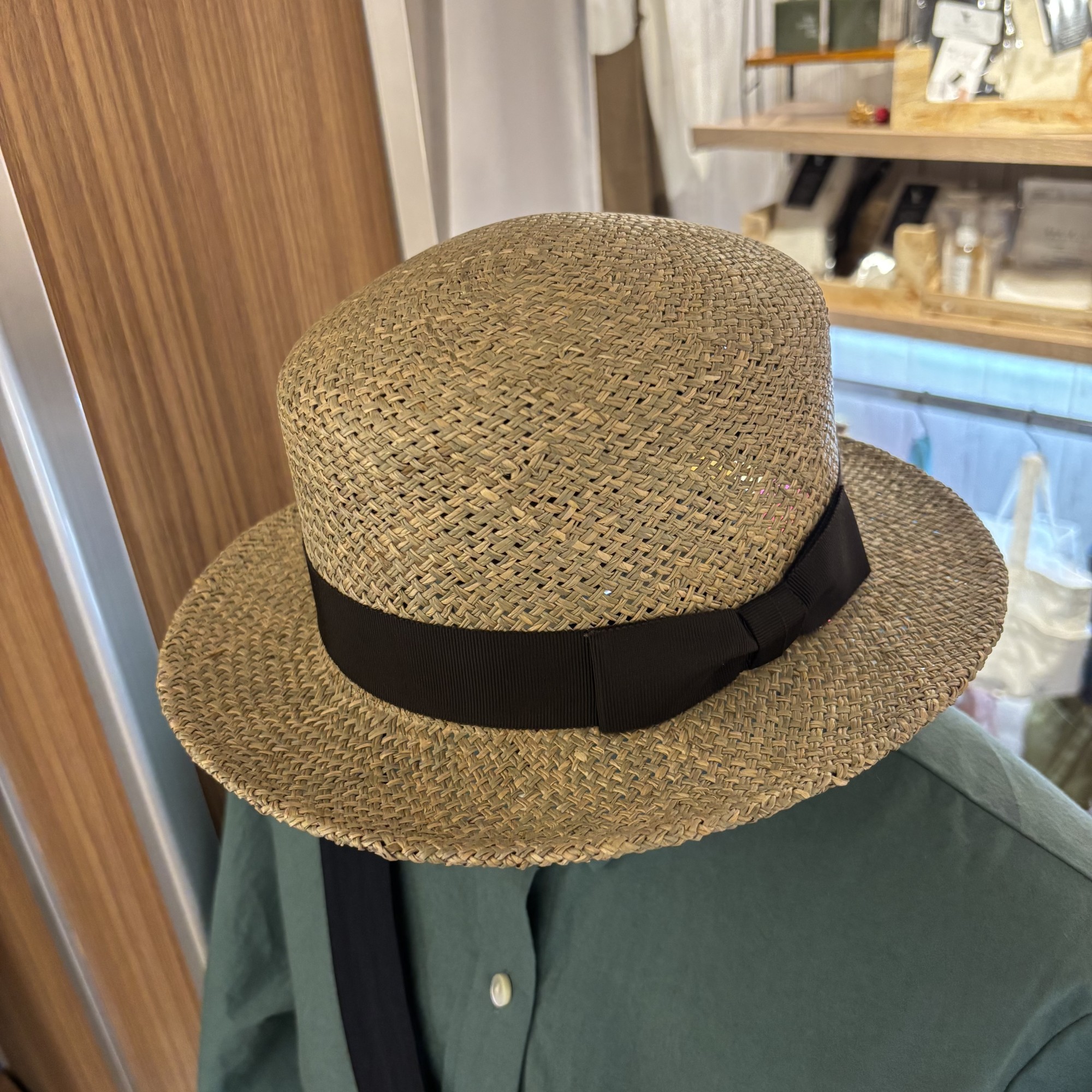 カンピ草のカンカン帽