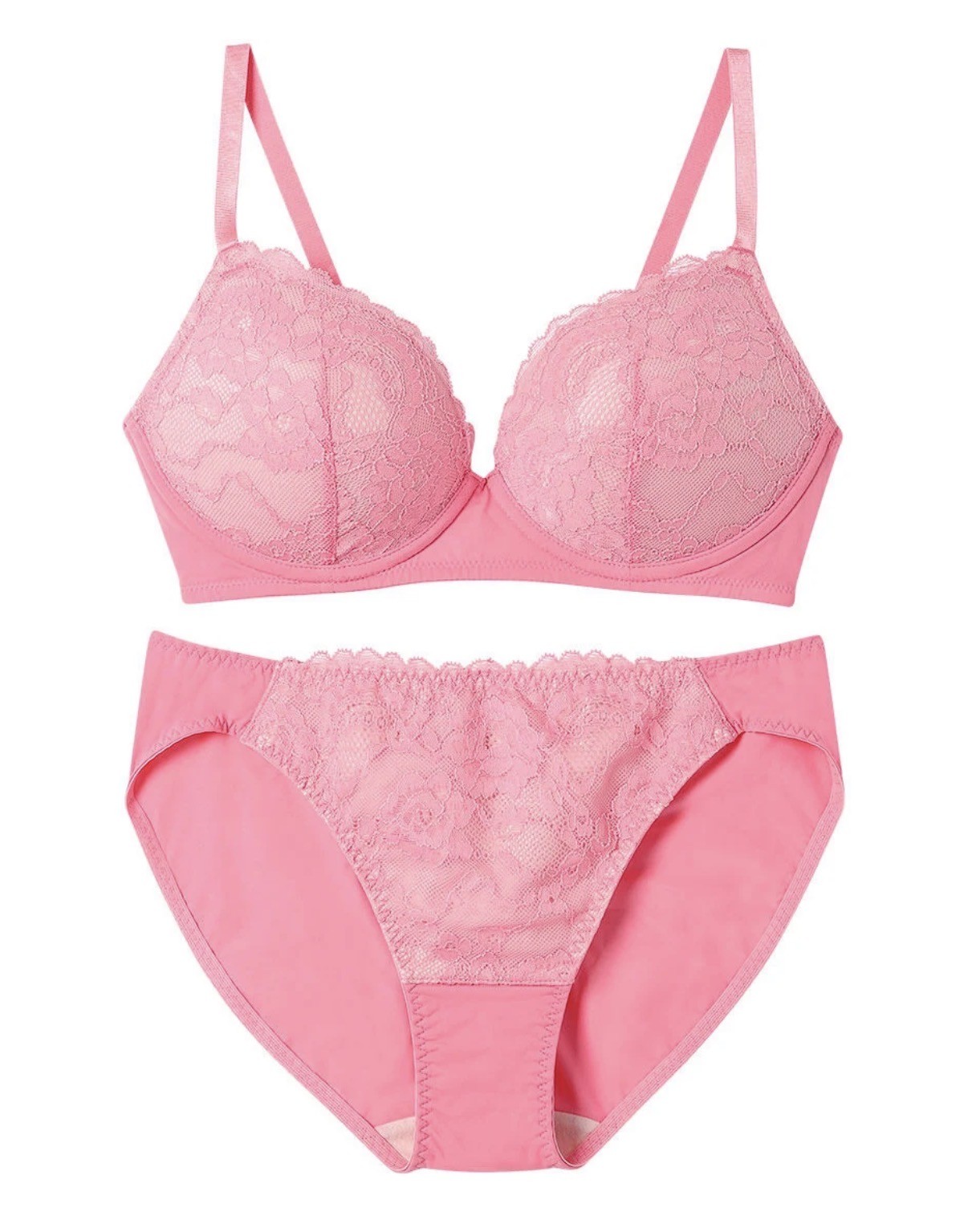 ノンワイヤーブラ＆ショーツセット新色♡