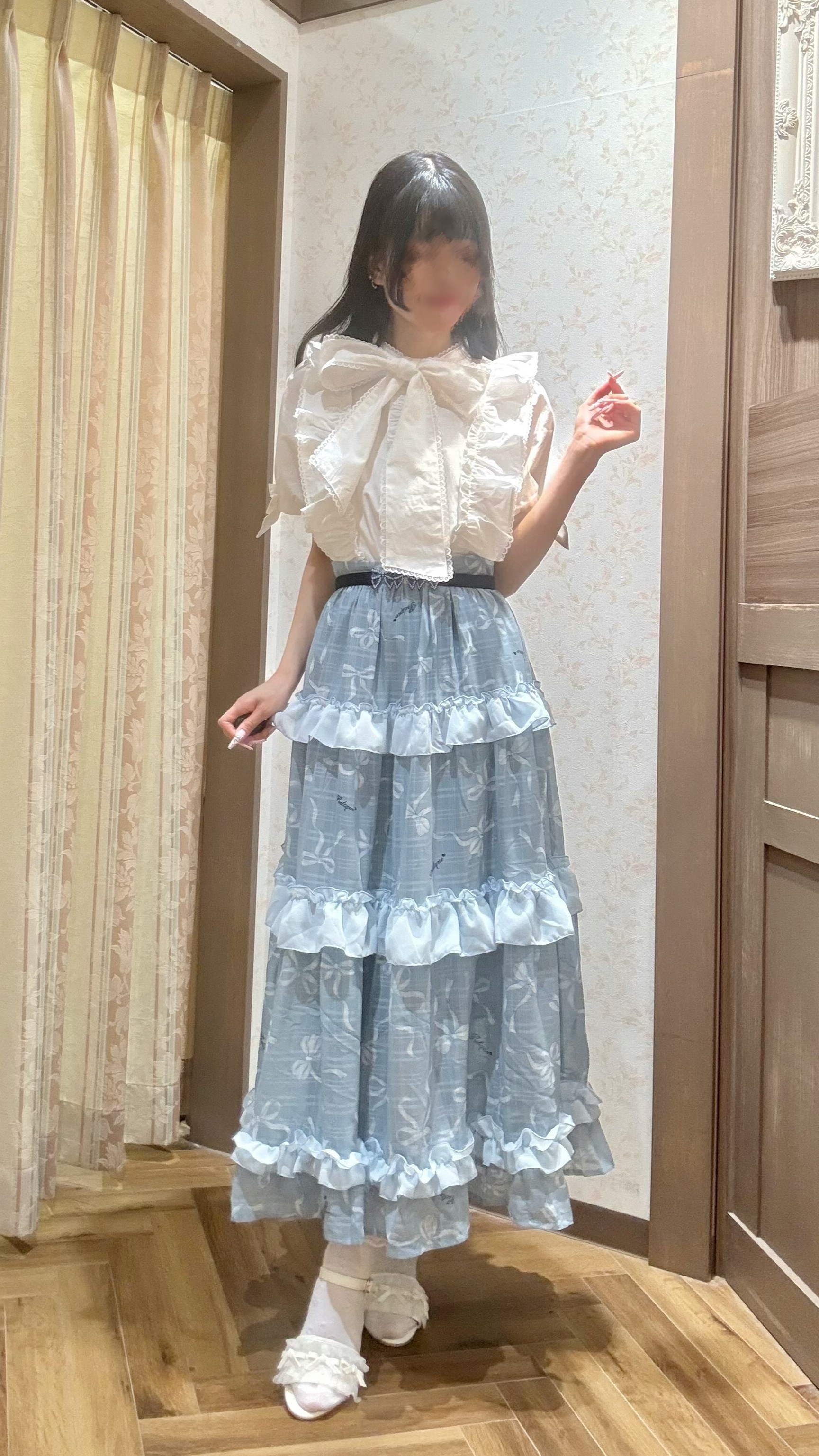 夏のリボンコーデ🎀