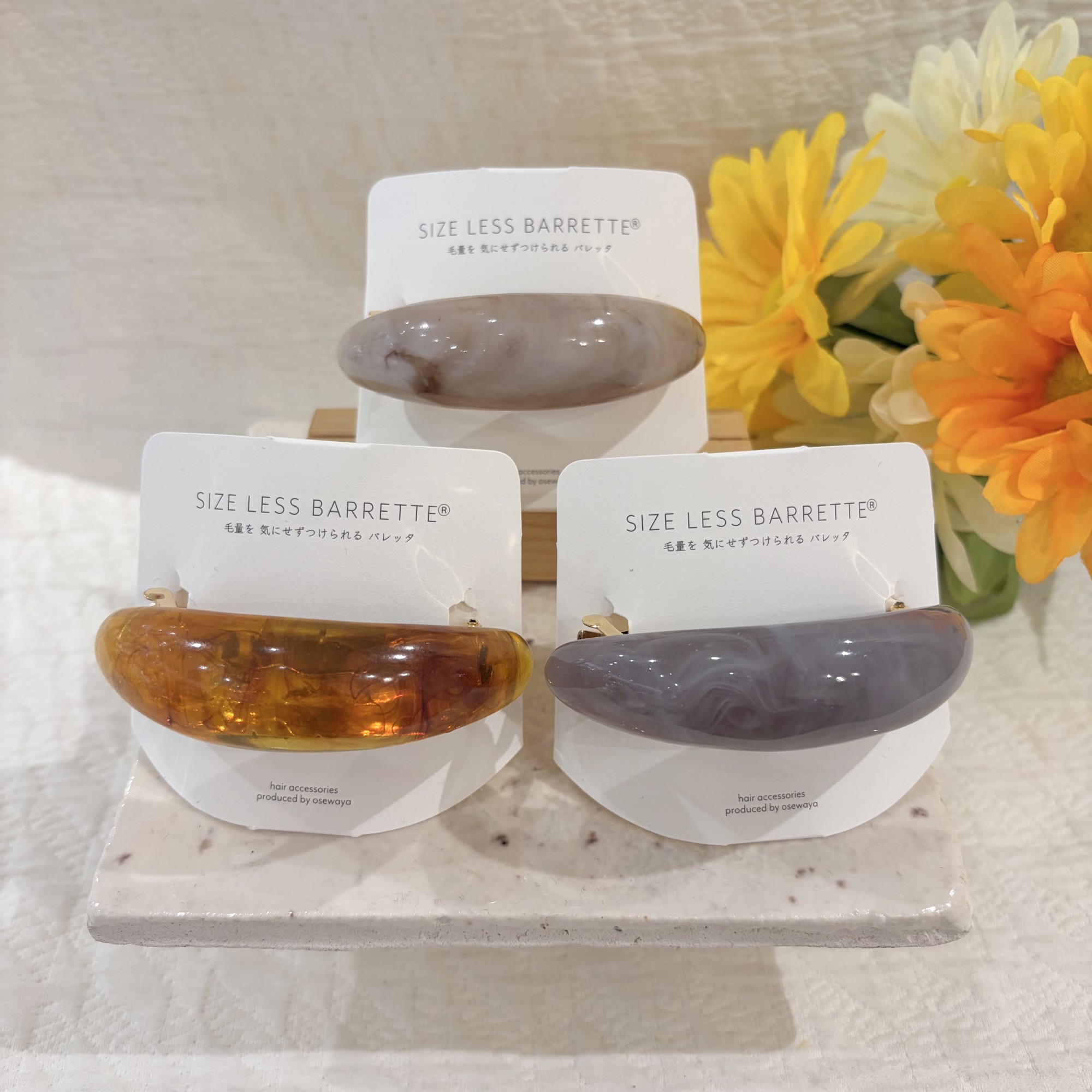 New✨マーブルバレッタ🦒