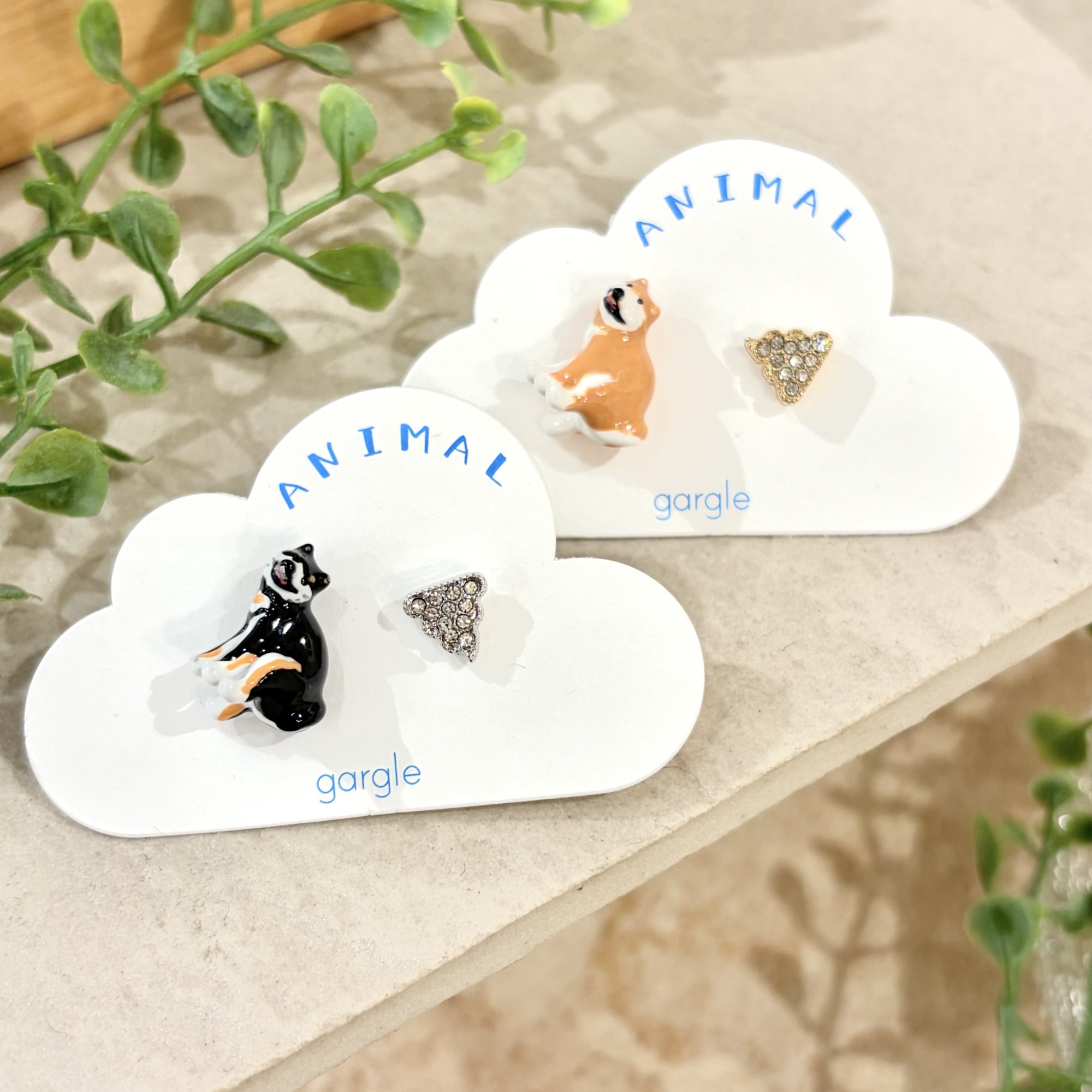 人気✨🌵🐇アニマルピアス🐈🐾