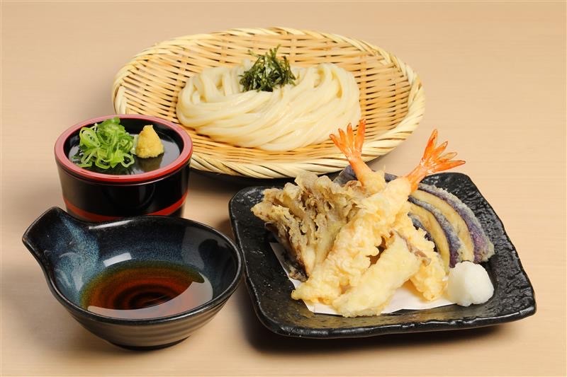 季節の天ざるうどん【秋🍂】