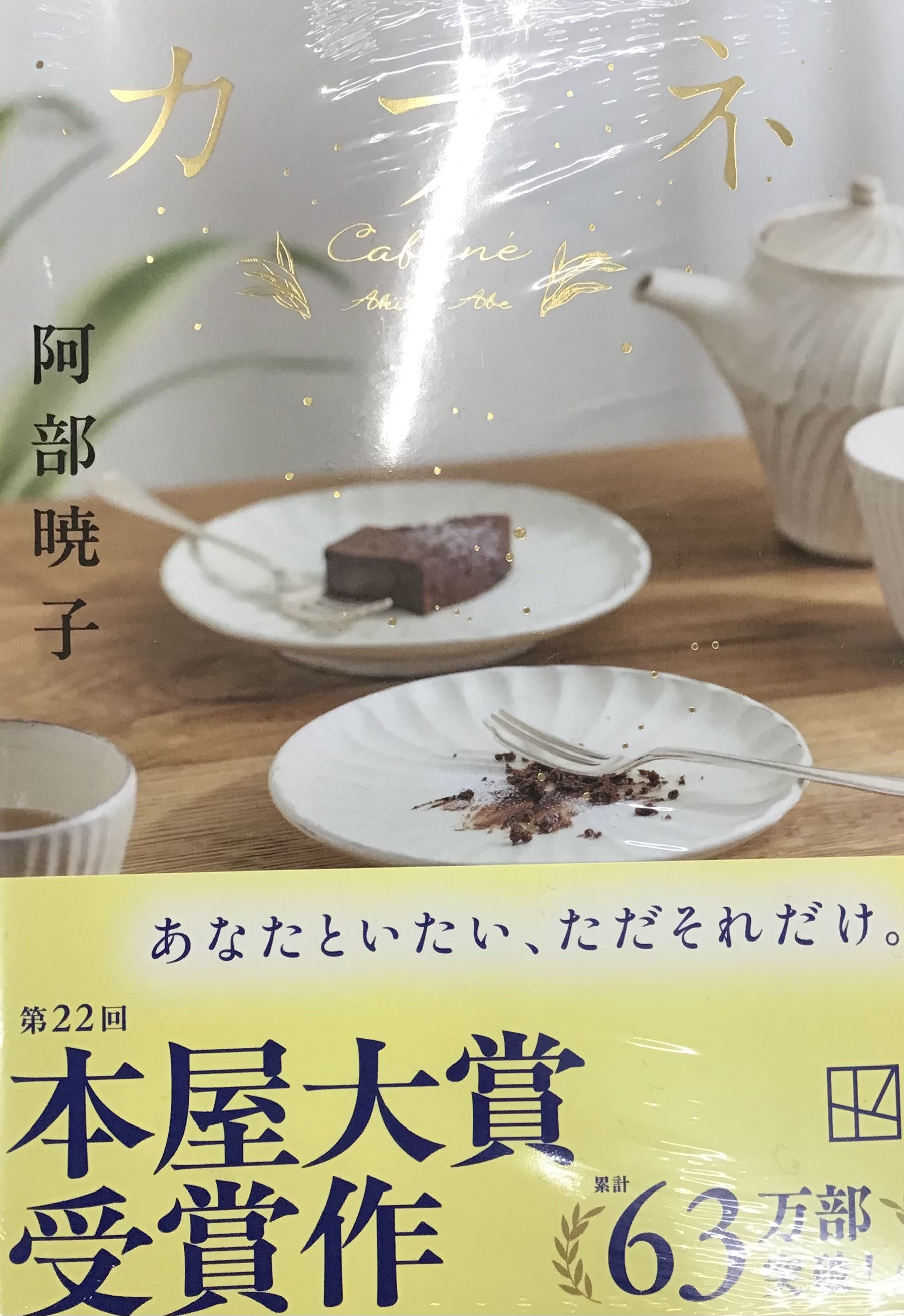 阿部暁子さん『カフネ』2025年本屋大賞受賞作が待望の文庫化✨