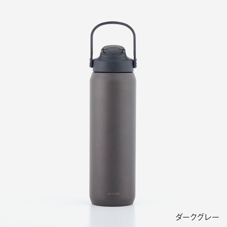 前を向いたままスマート水分補給。食洗機対応のステンレス保冷ボトル