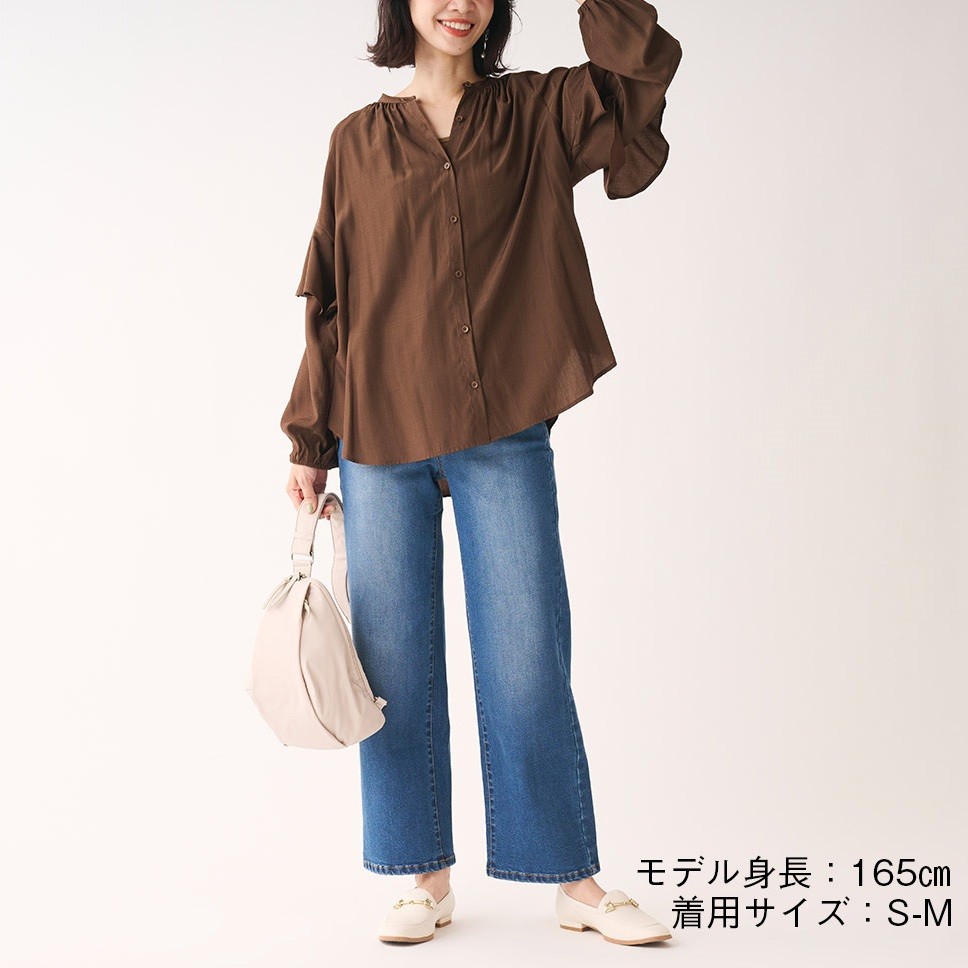 細見えを叶える！スタイルカバーストレッチストレートデニム