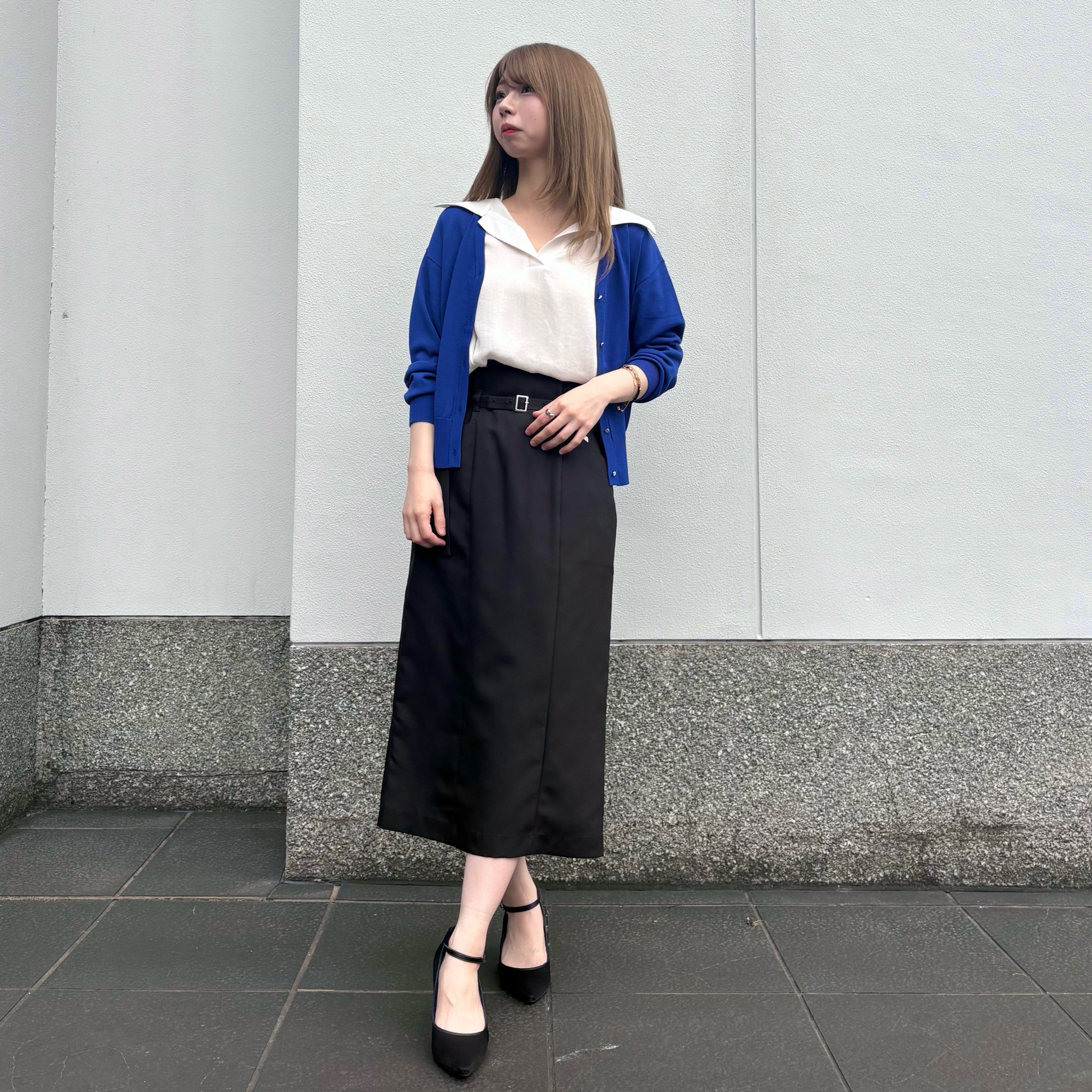 ~✨機能性✖️華やぎ✨~  ジャストで着れるオフィスカジュアルコーデ💼💙