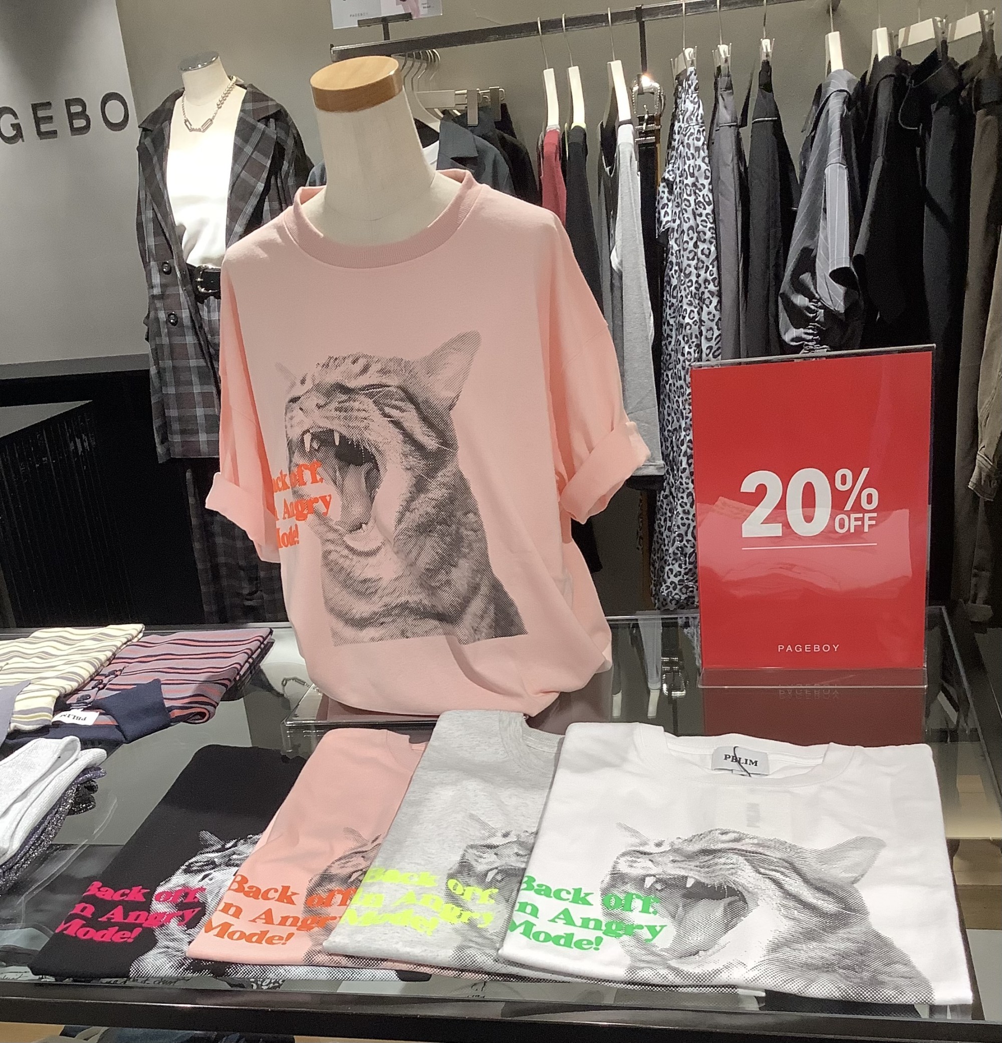 猫ちゃんTシャツお値下げです🫶