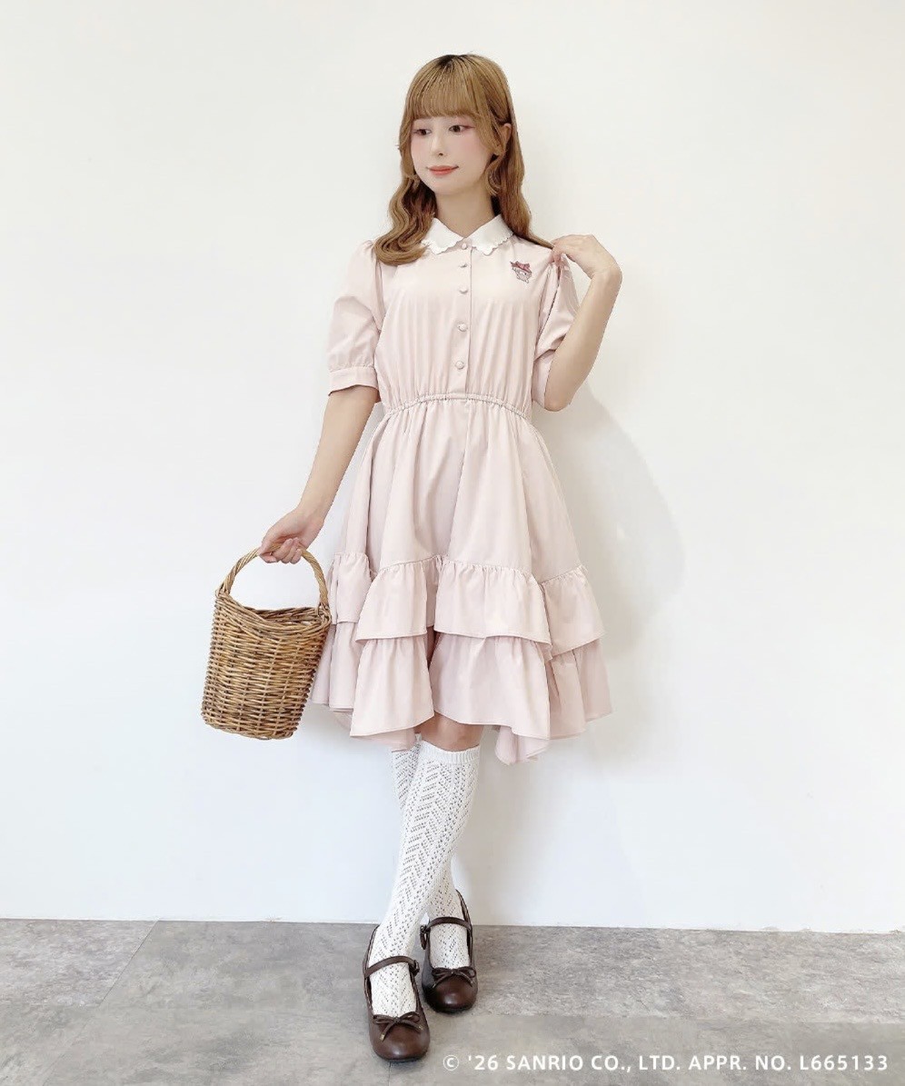 マイスウィートピアノの可愛さを表現したガーリーなクレリックワンピース♡