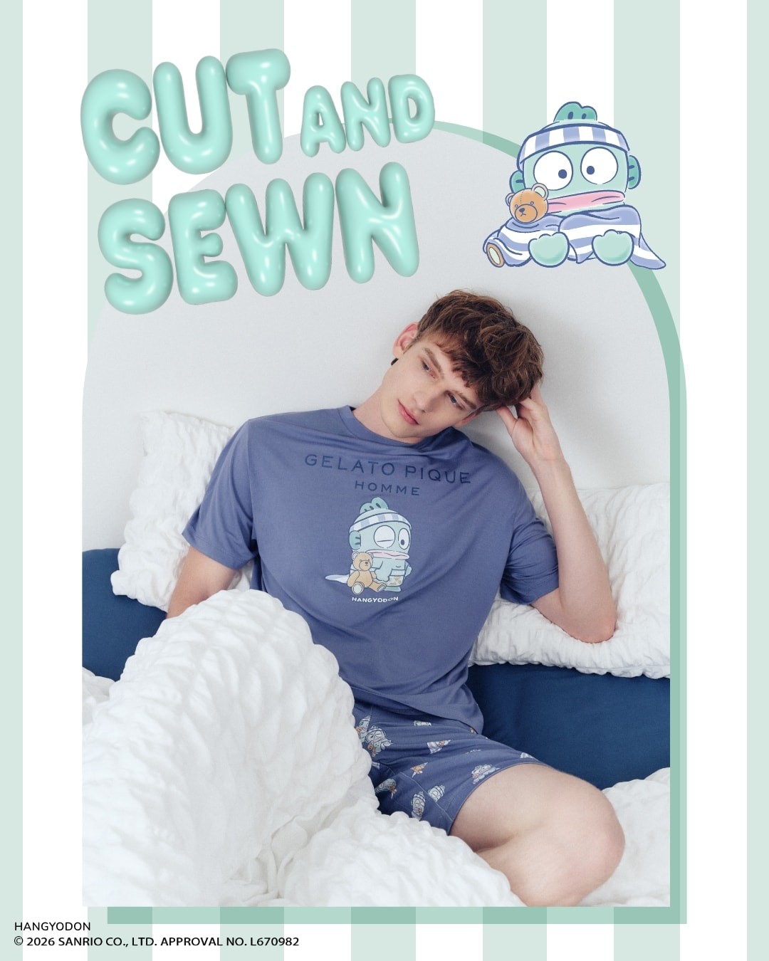 8月1日 (土)HANGYODON×GELATO PIQUE HOMME一部店舗にて発売スタート!