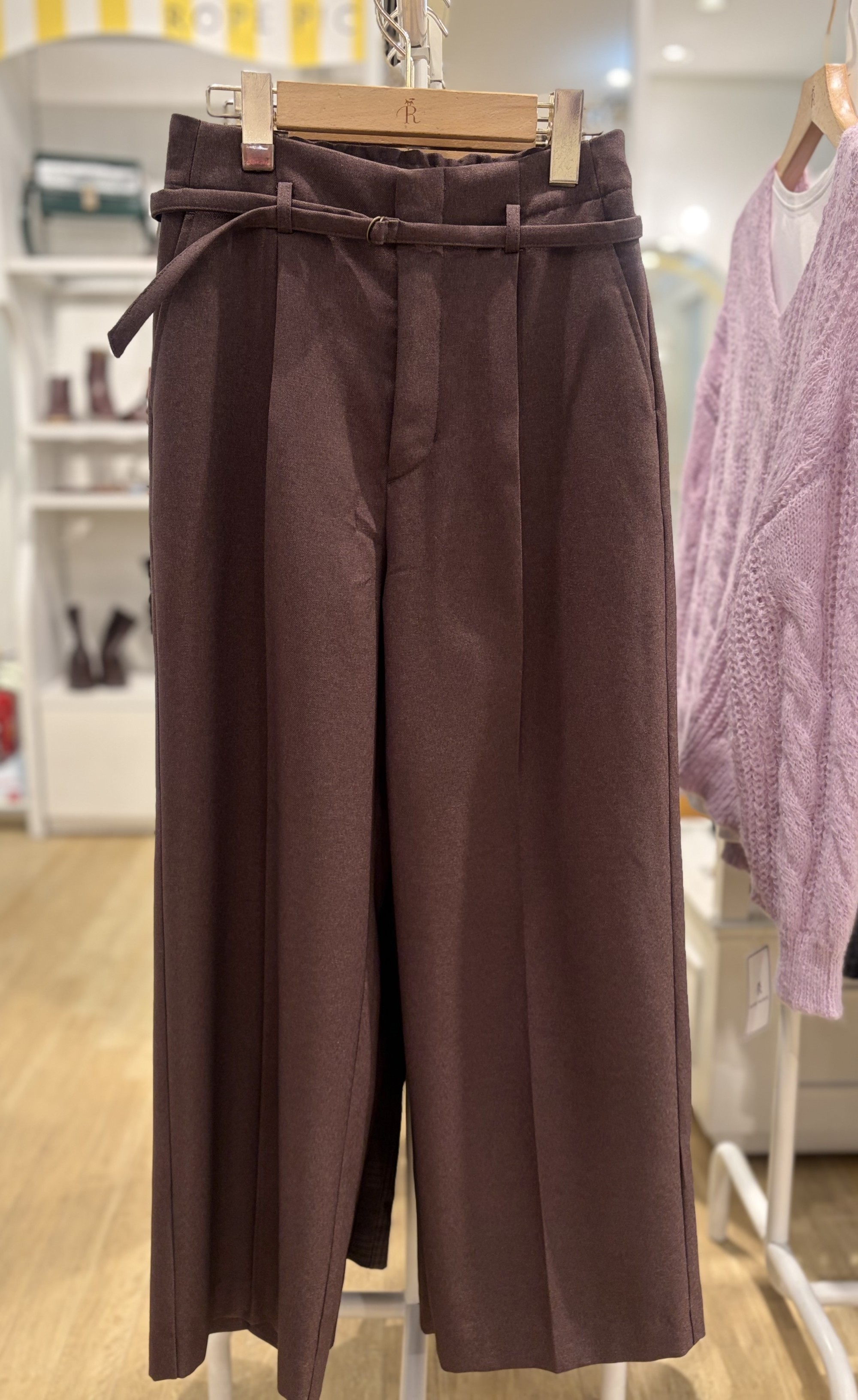 【あったか裏起毛】無地＆チェックボトム