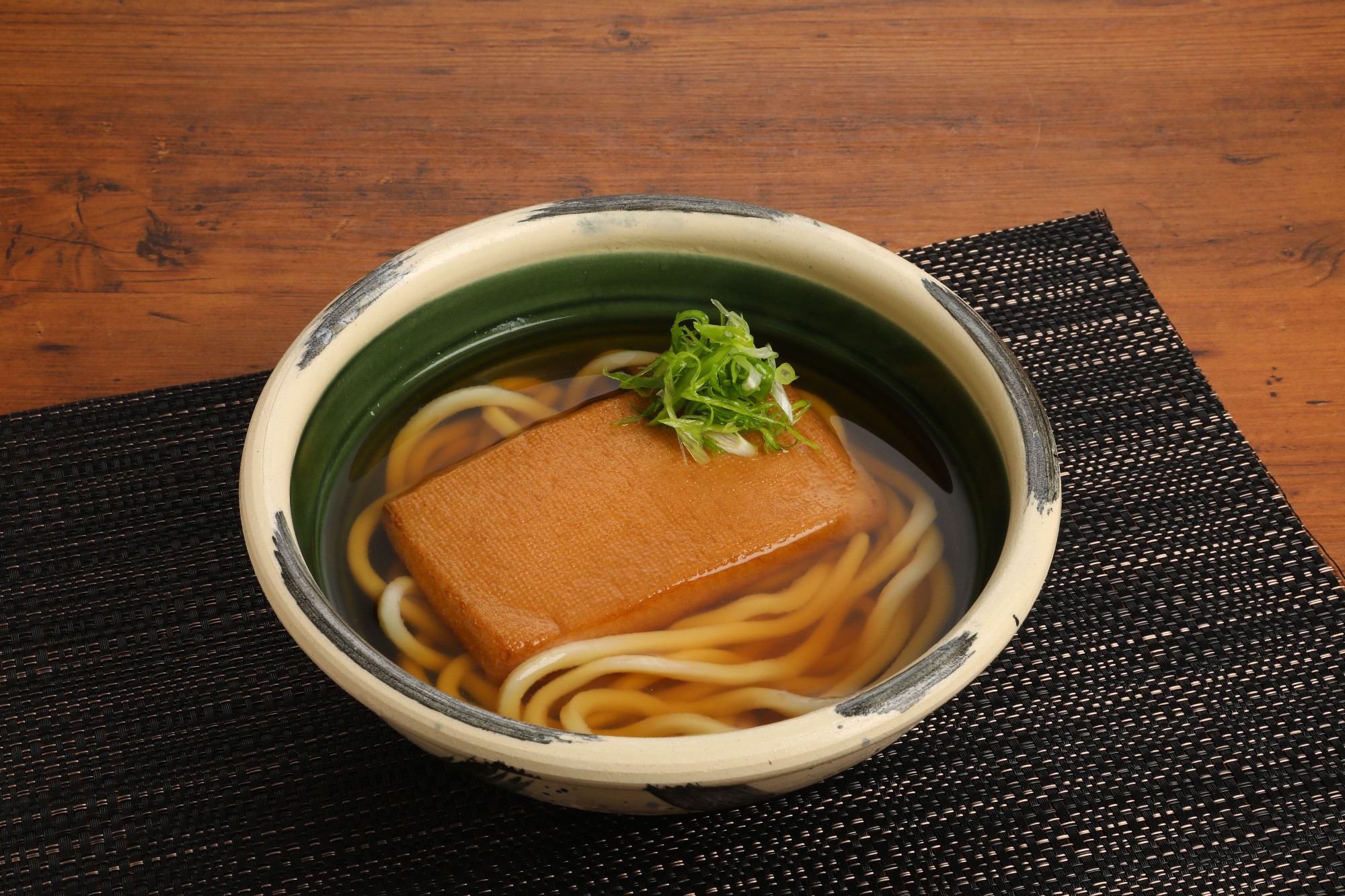 定番✨【たっぷりねぎのきつねうどん】