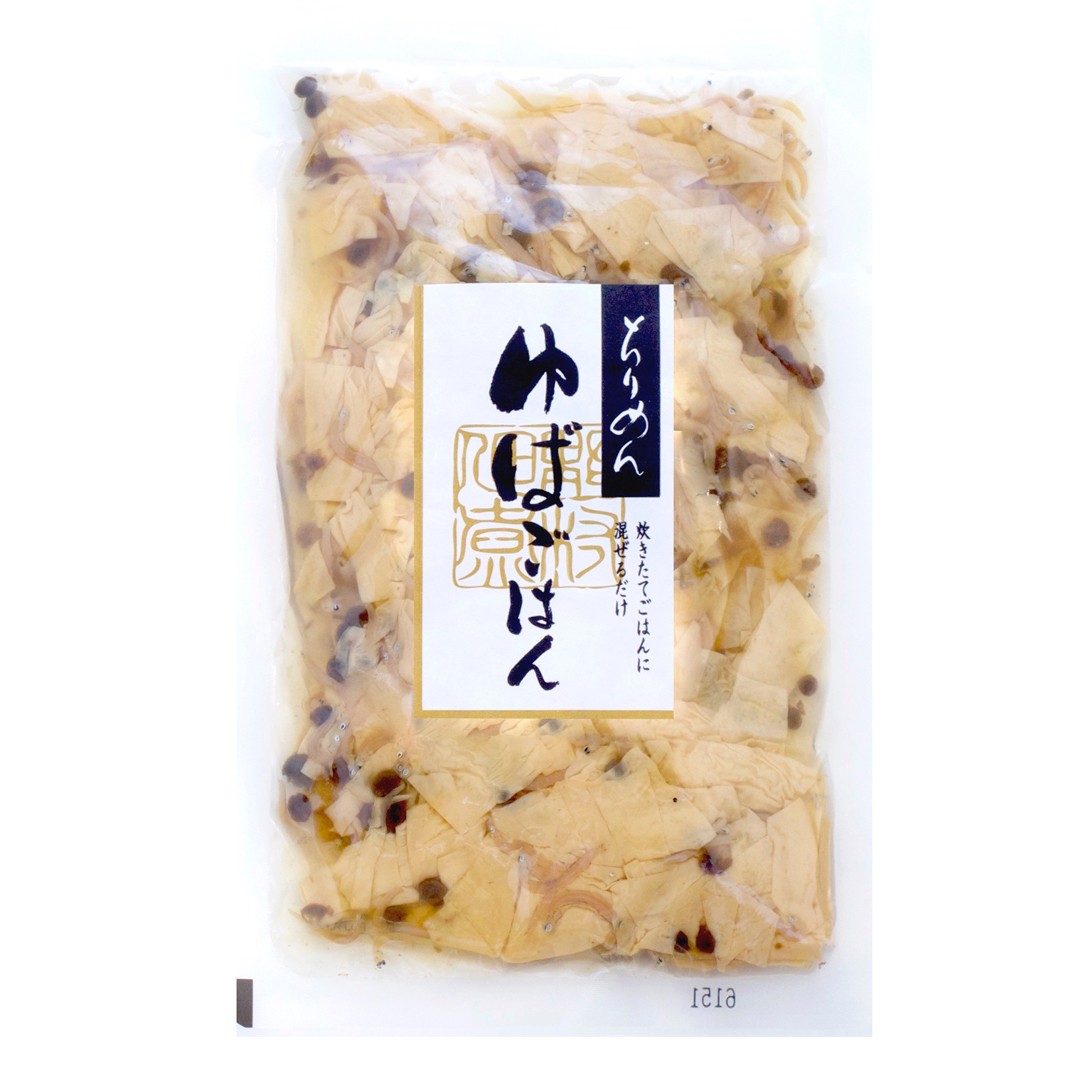 炊きたてごはんに混ぜるだけ♪「ちりめん ゆばご飯の素」