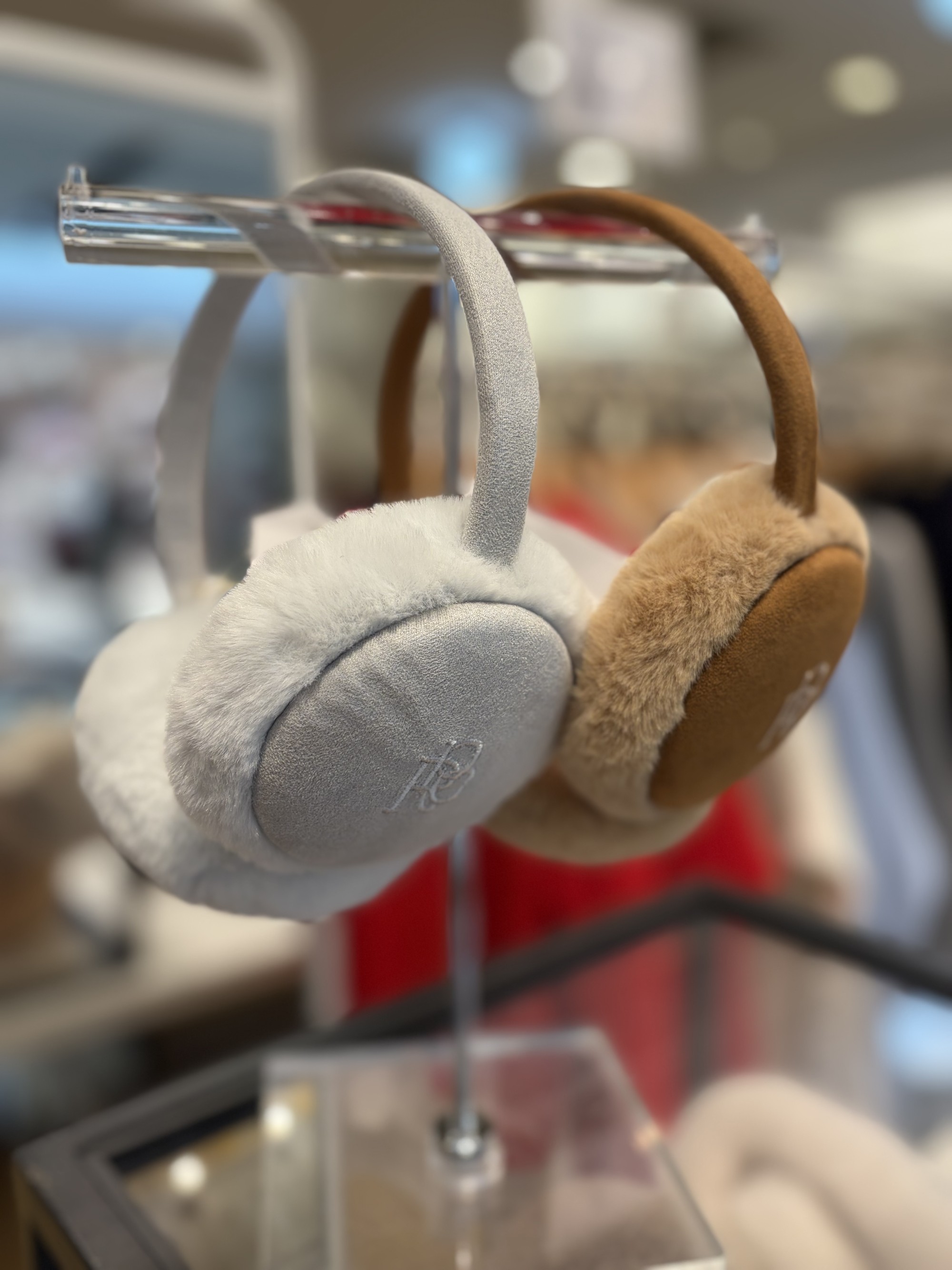 【控えめフェイクファーで大人可愛い】イヤーマフ