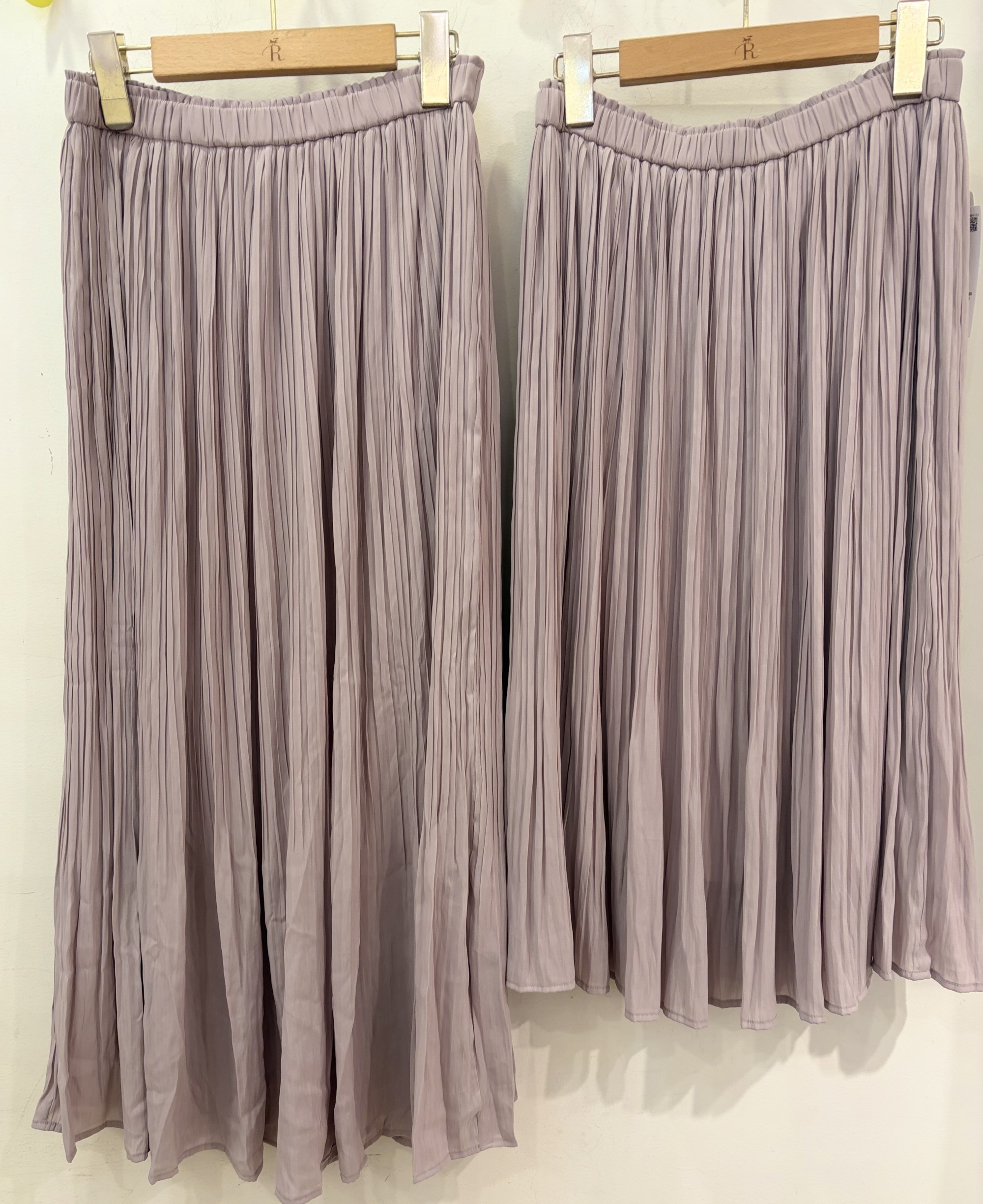 【自分好みのサイズを選べる】プリーツスカート