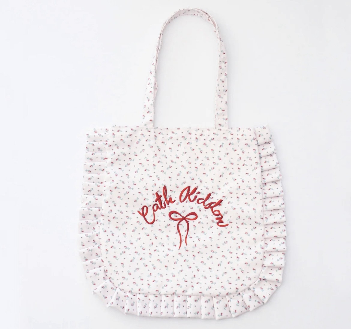 【人気・再販】フリルトートバッグ🎀
