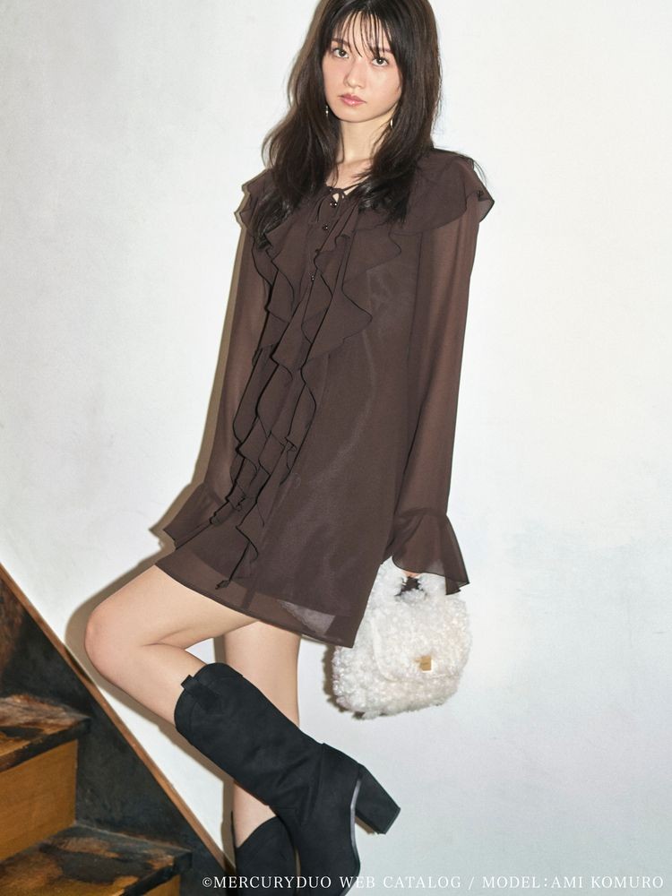 王道可愛いミニワンピース♡