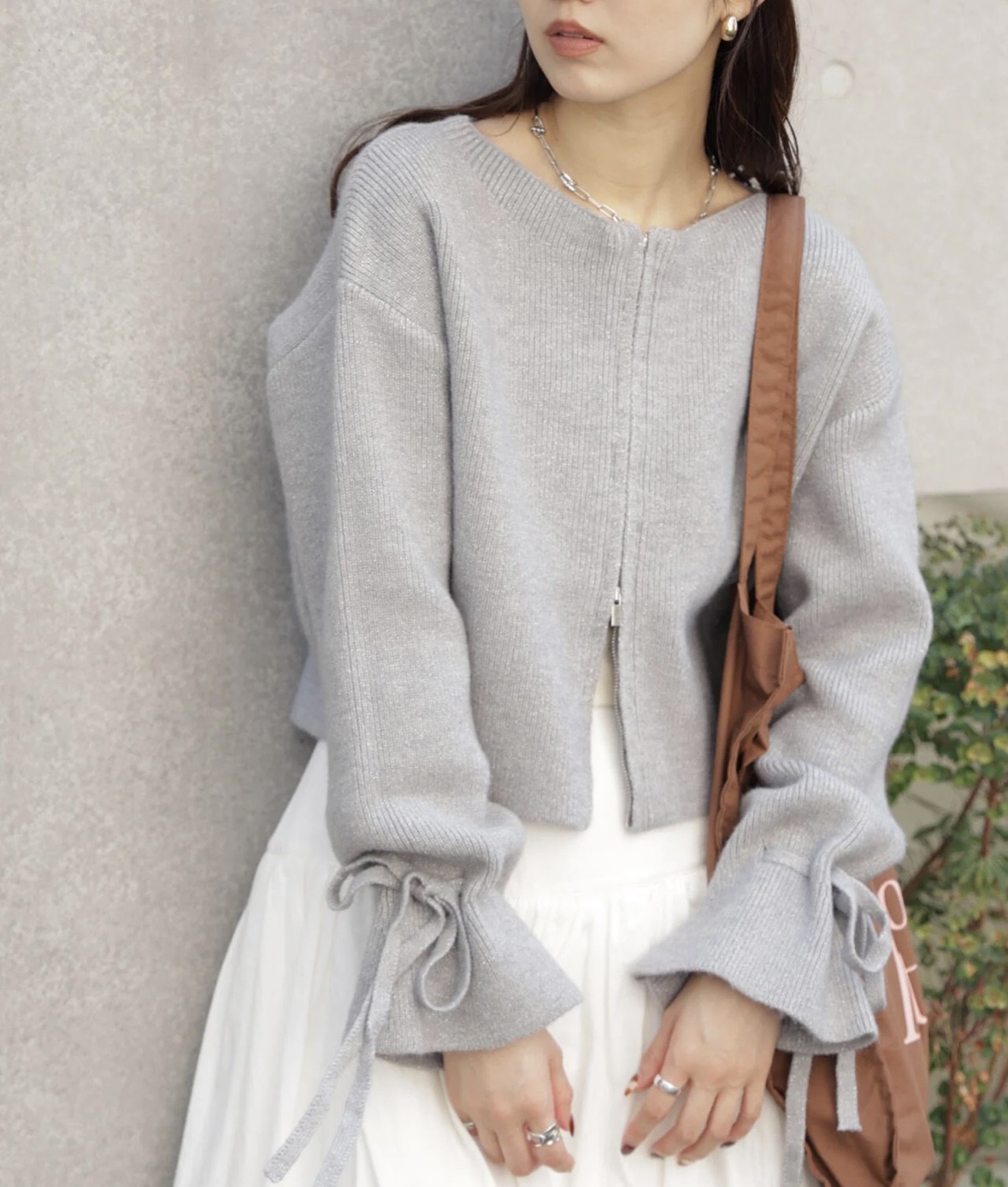 キャンディスリーブニットのご紹介☆