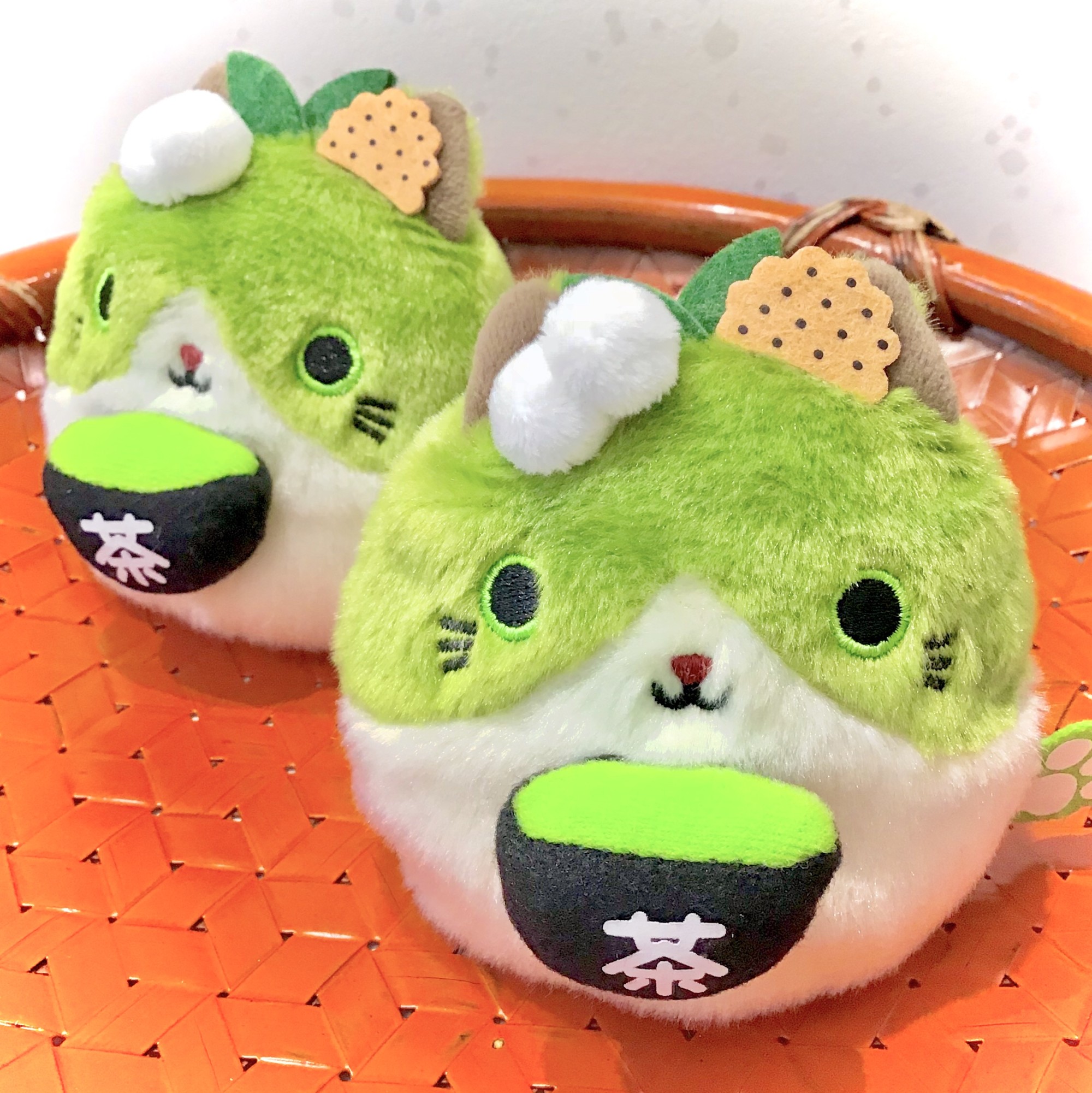 抹茶ねこだんご