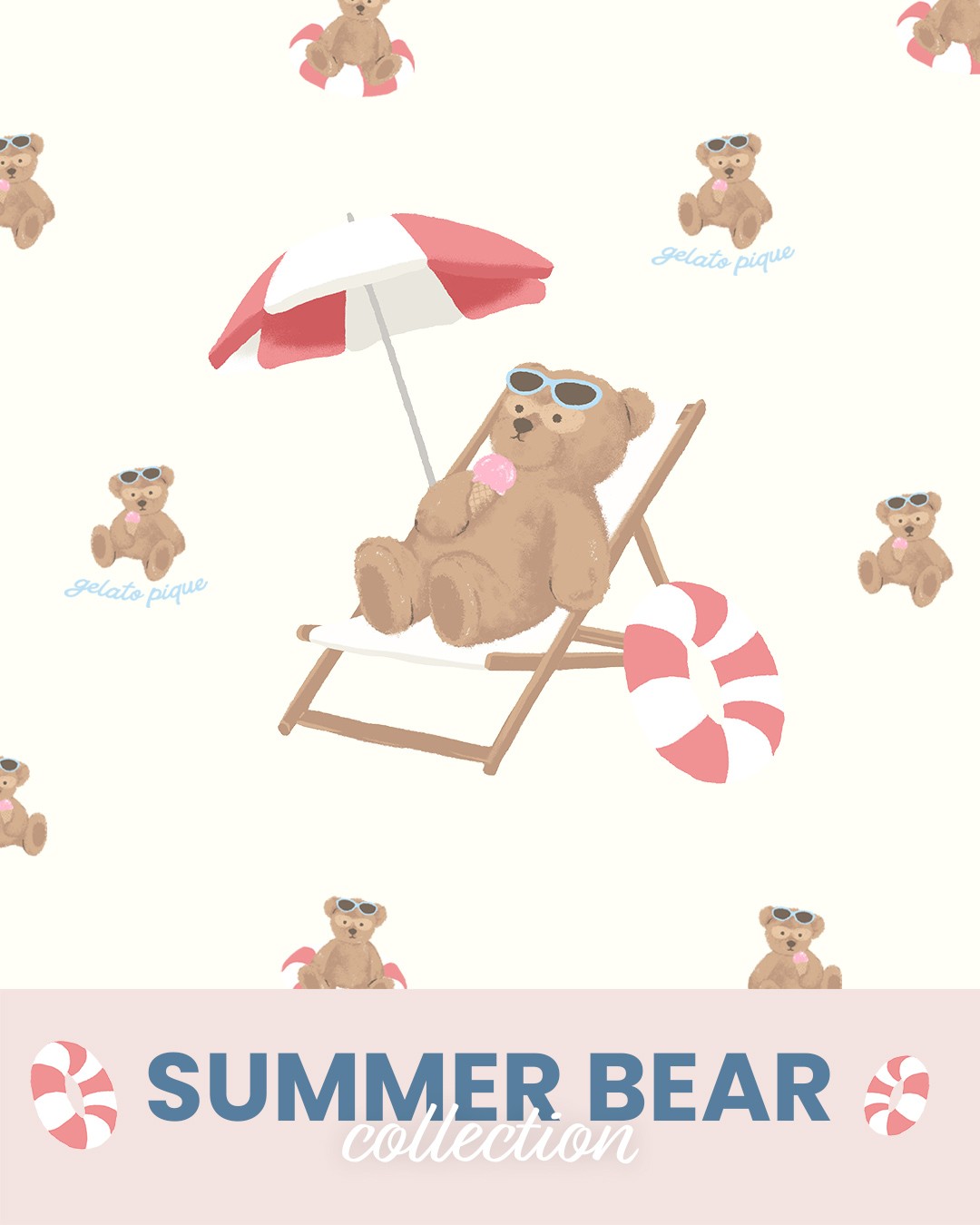 【GELATO PIQUE SUMMER BEARコレクション発売中! 】