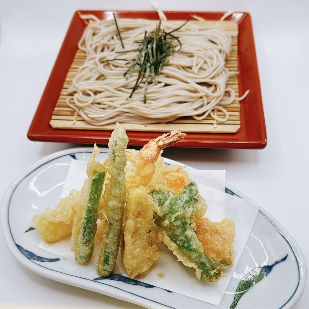 🌸春の天ざるそば