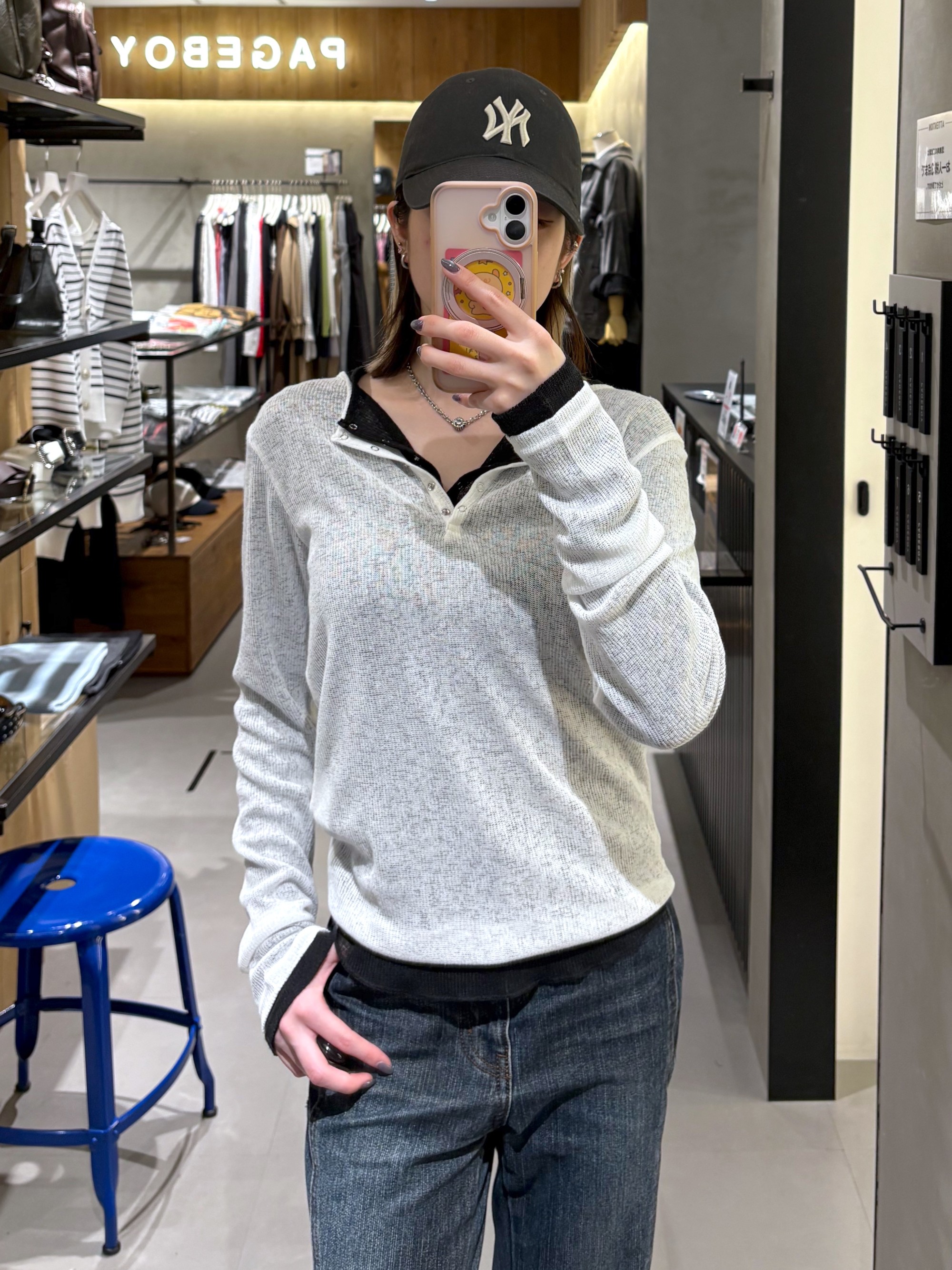 トレンド感のあるレイヤードアイテム✨