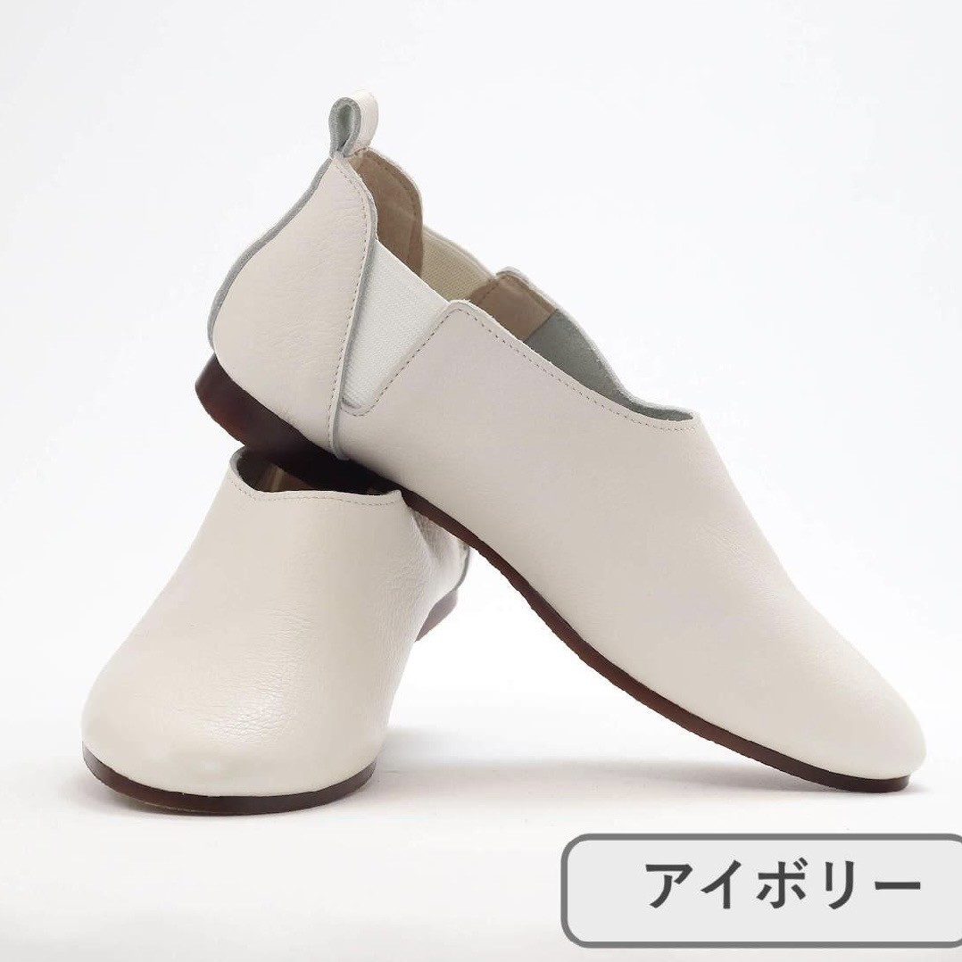 “国産牛皮”サイドゴアブーティー