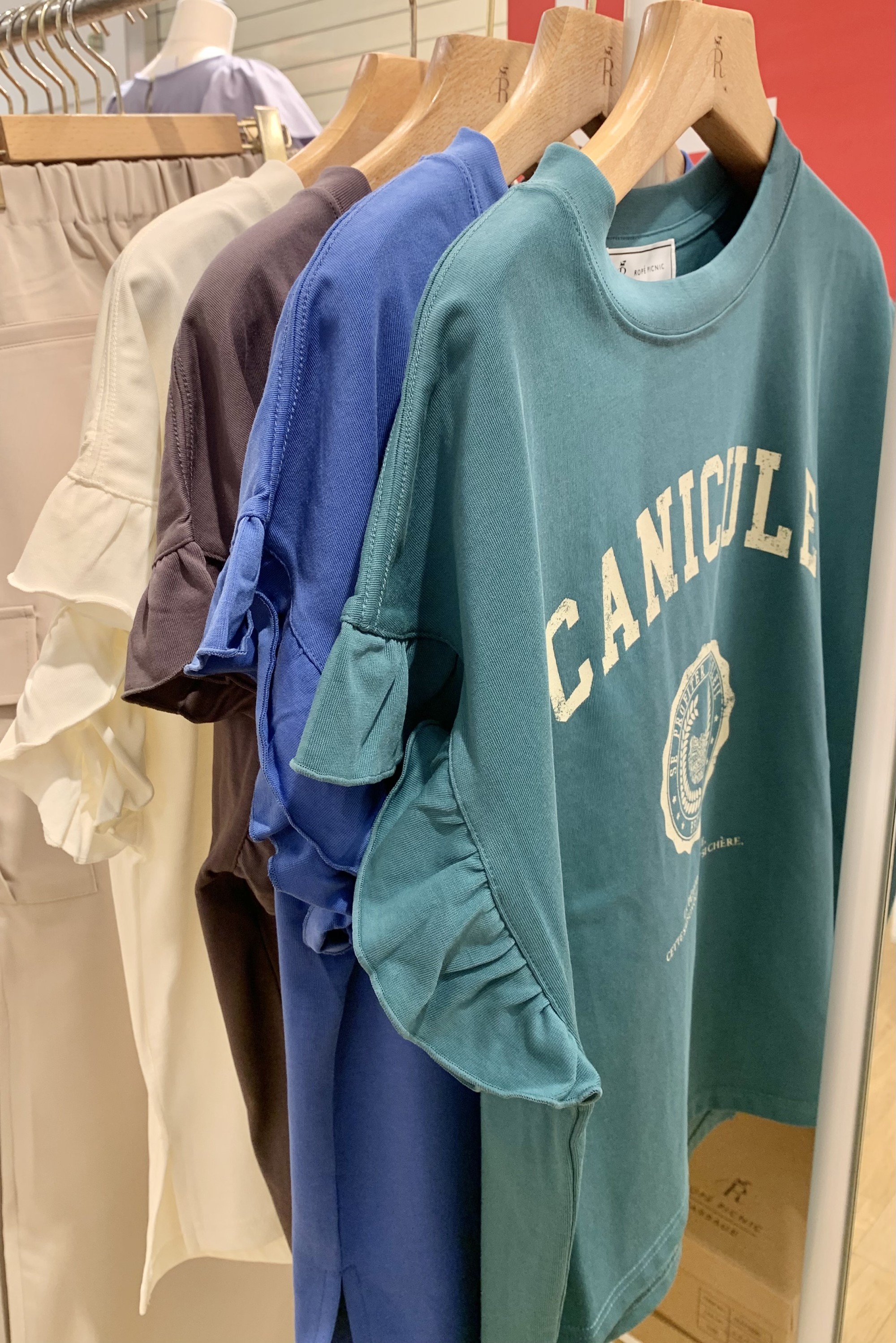 【1枚でミックススタイルが楽しめる】カレッジT