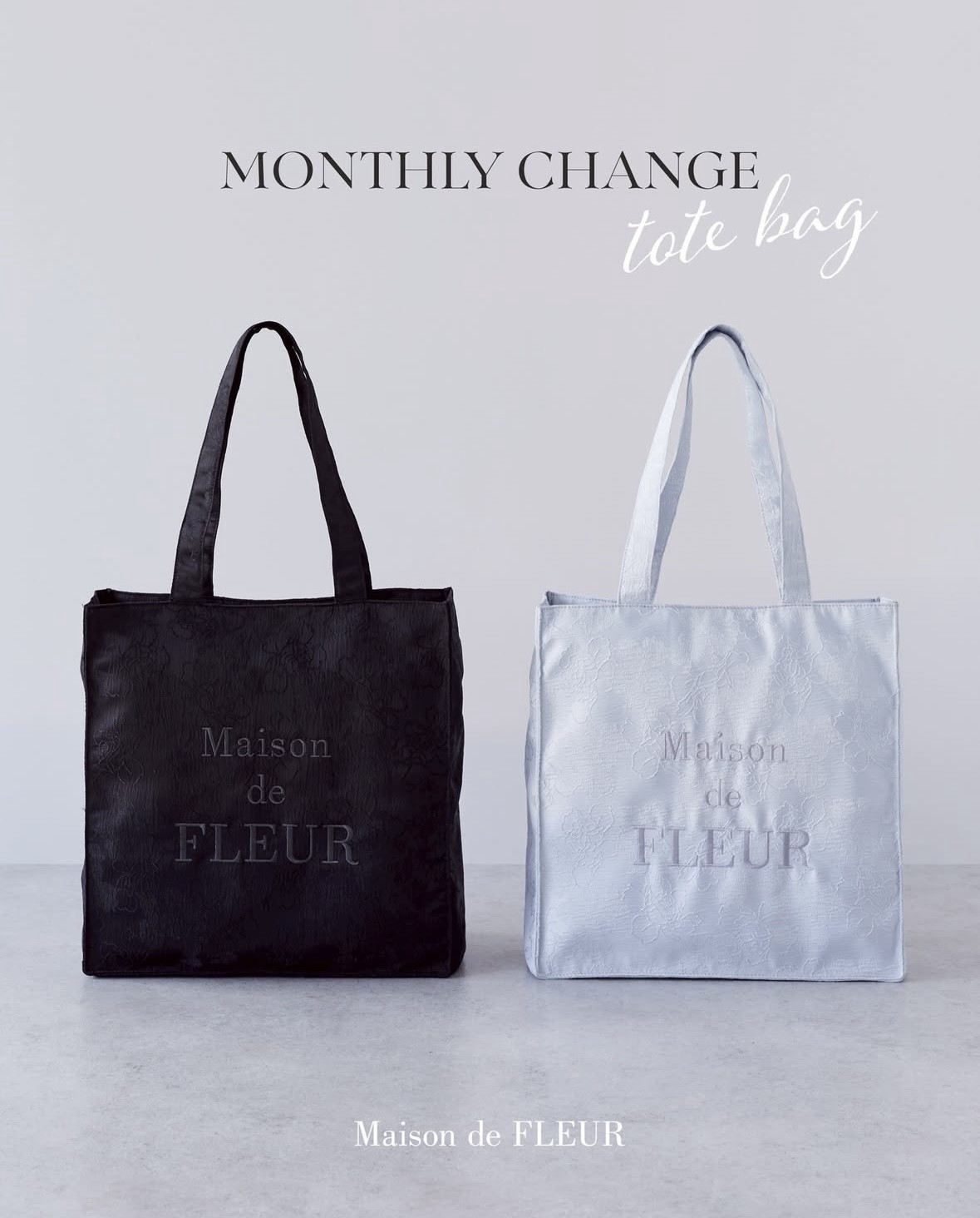 MONTHLY CHANGE TOTE BAG