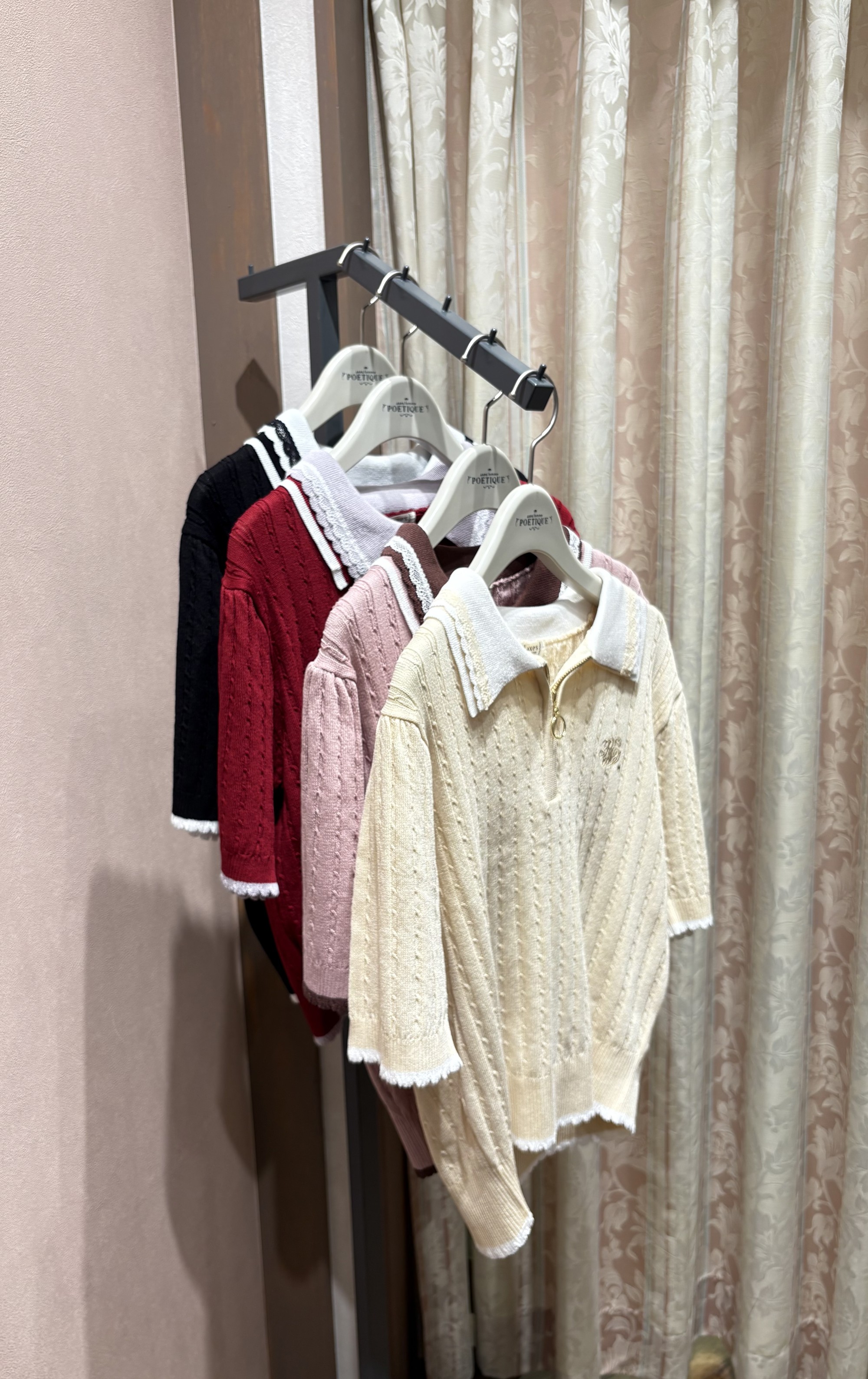 【再入荷】人気のニットポロに新色が仲間入り