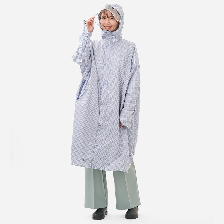 雨の日の自転車も安心、快適に。自転車対応レインコートが新登場！