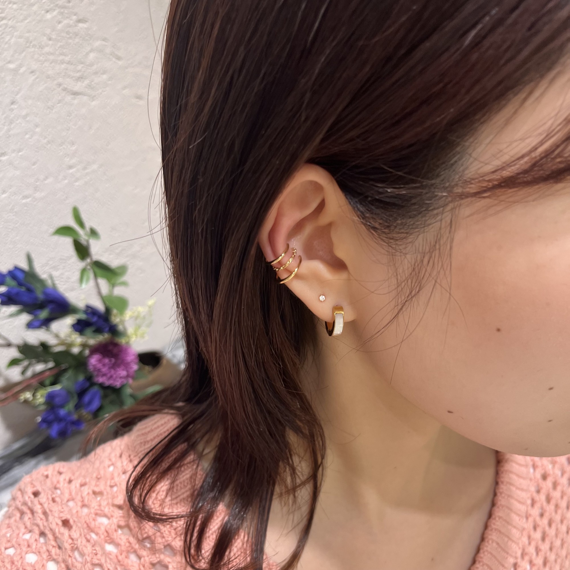 【🐚夏先取り🌻シェルピアス🐚】