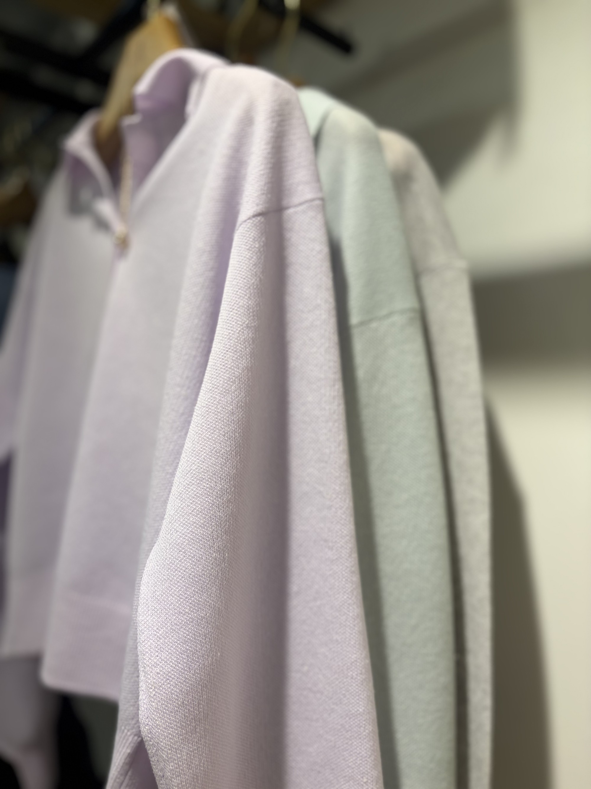 【軽やかに着られる】ポロカーディガン