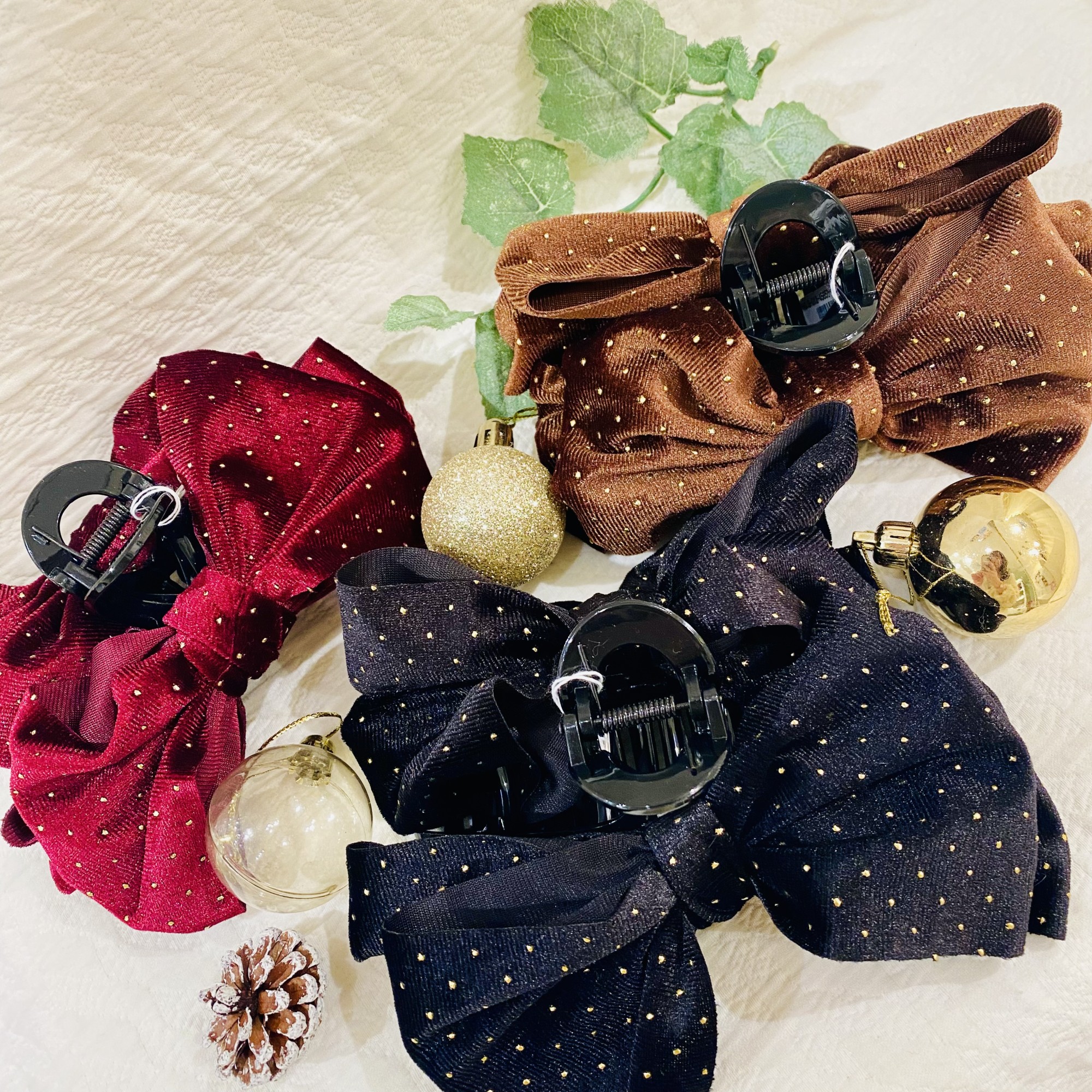 『新作アイテム』スタッズベロアリボンバンス🎀✨