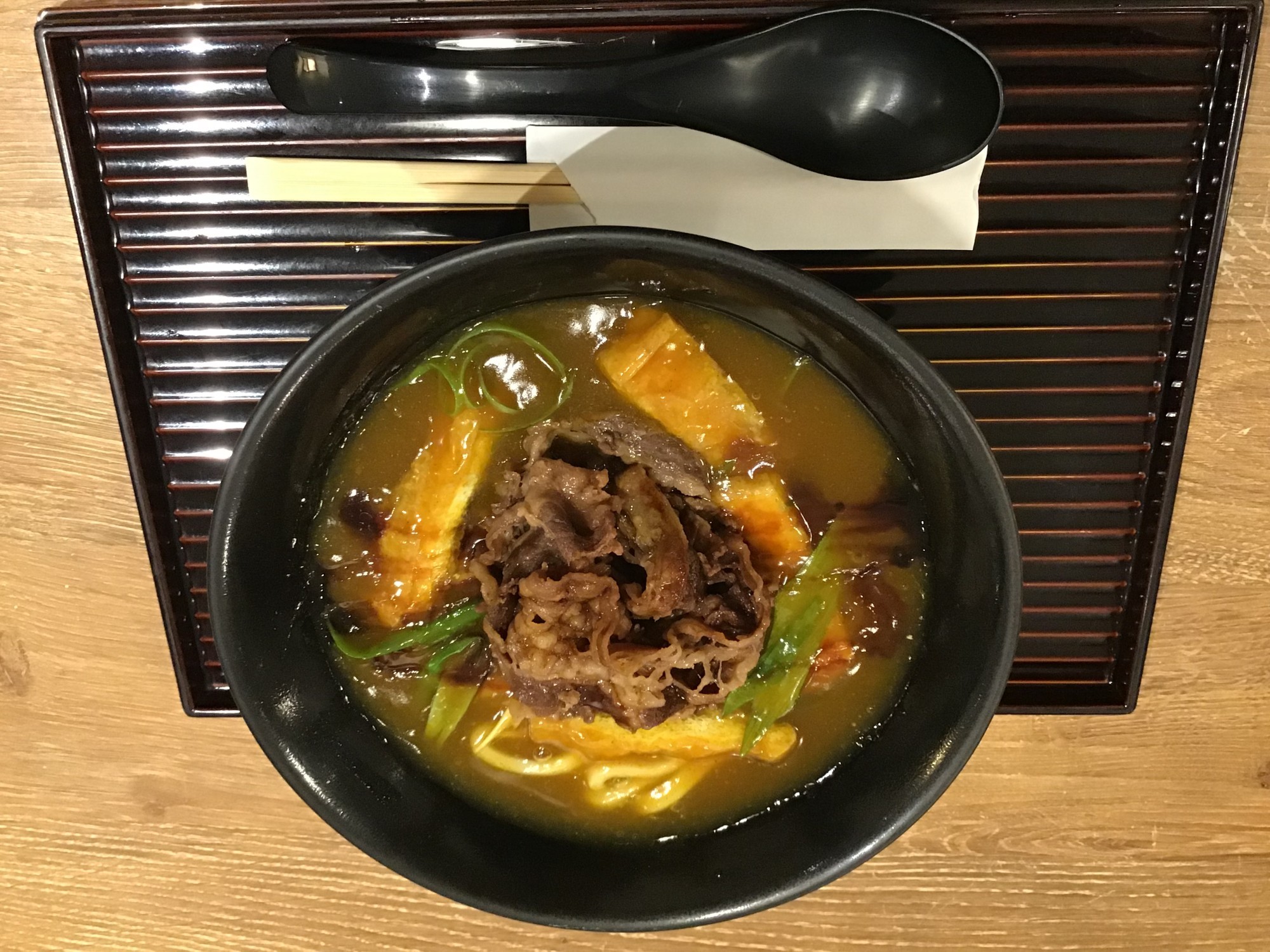【味味香の牛しぐれカレーうどん】¥1,380(税込)