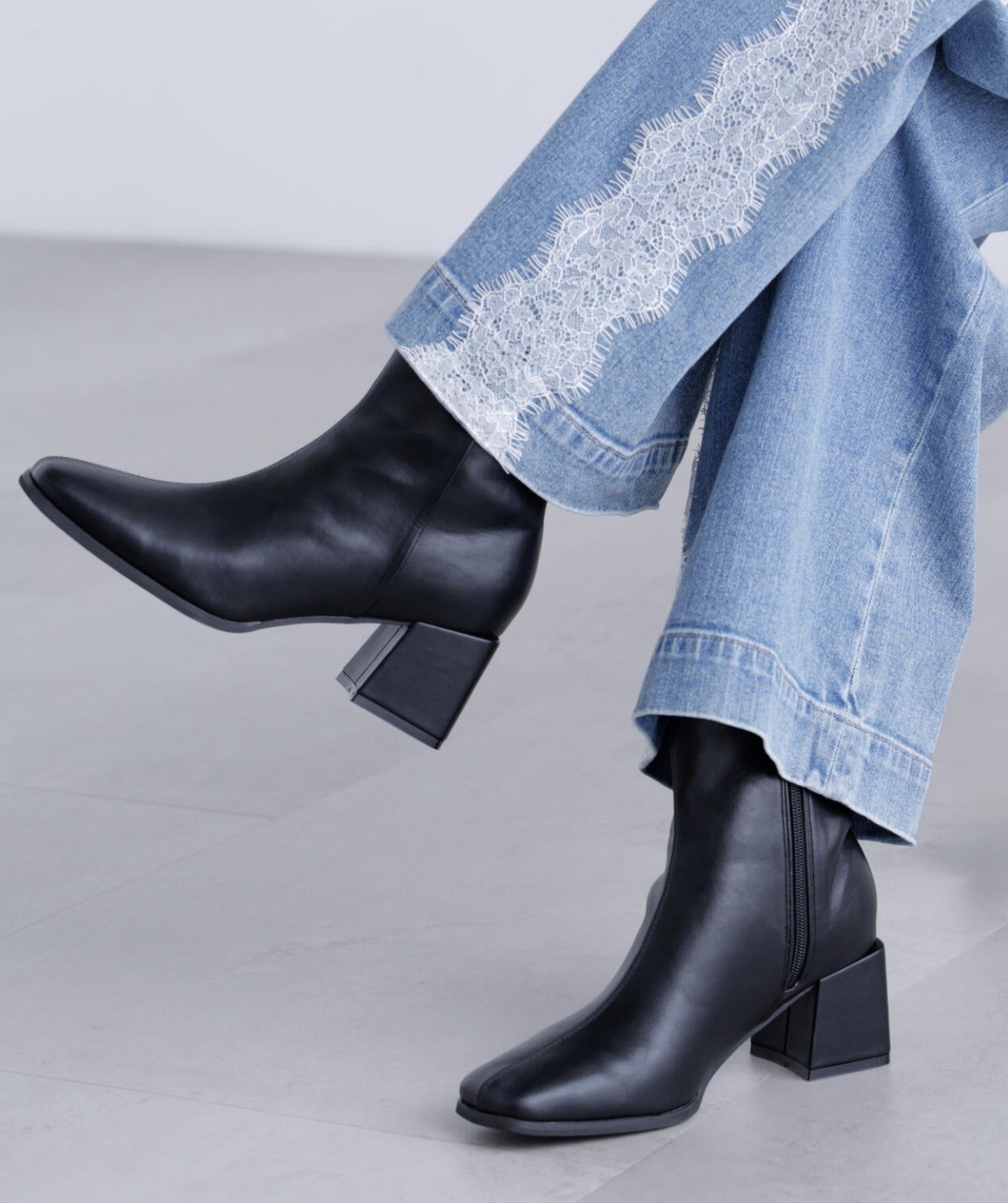 シーズンレスで活躍できるショートブーツ登場👢🩵