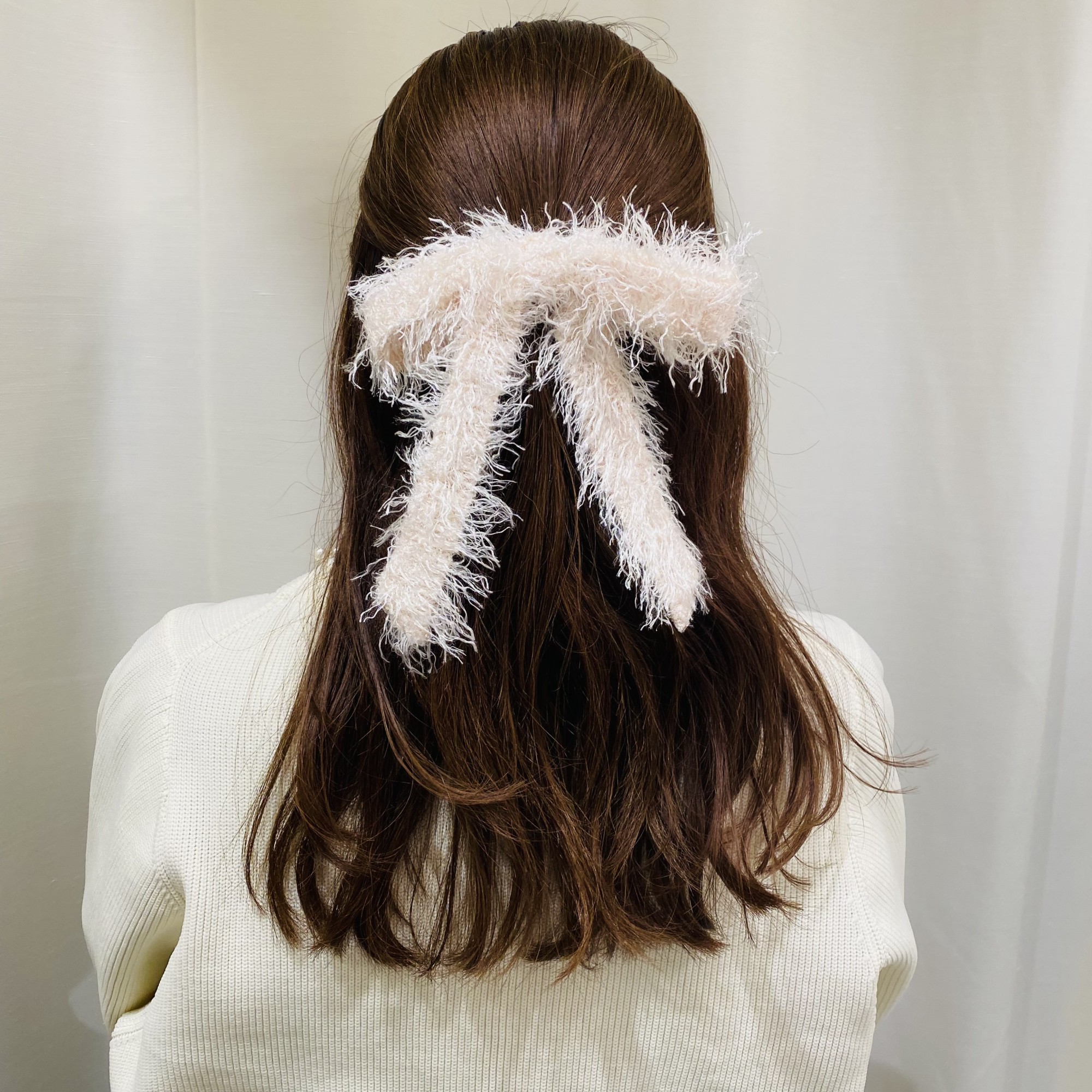 「新作アイテム」シャギーリボンフックポニー🎀✨