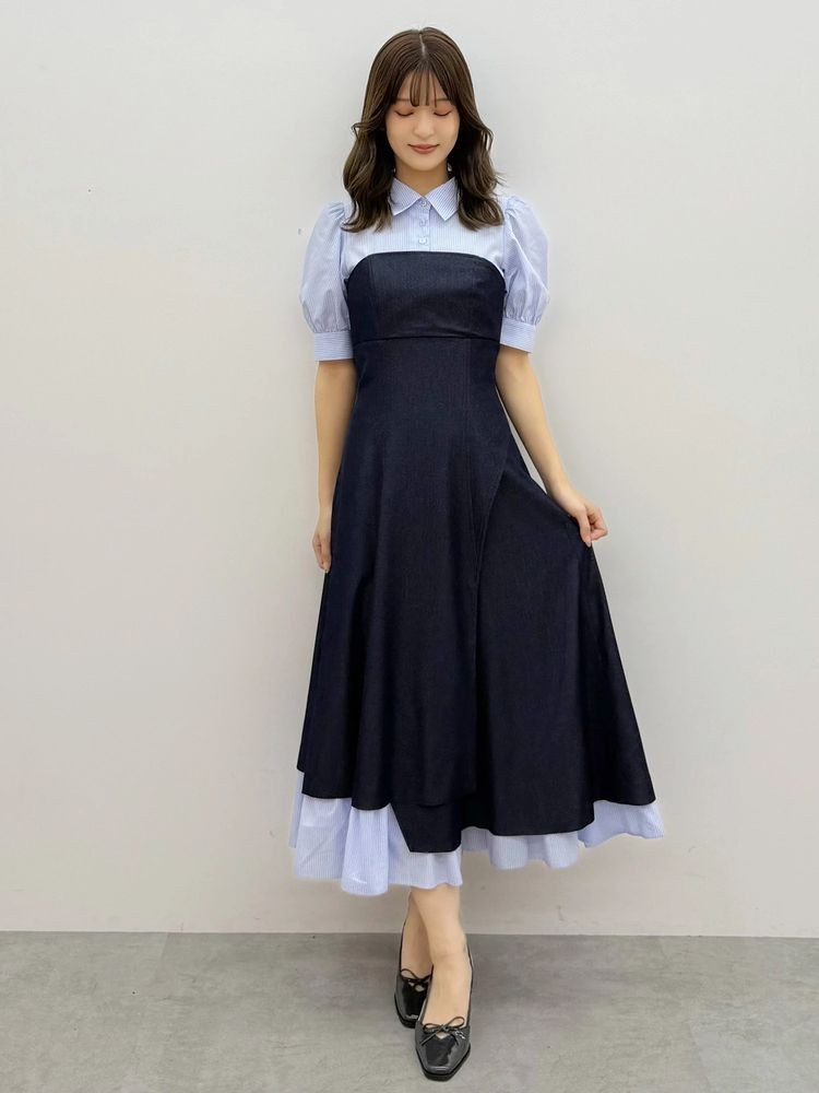 王道フェミニンワンピース♡