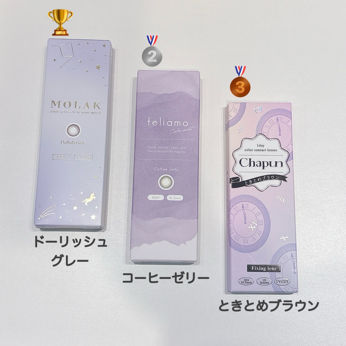 11月🍂ワンデー人気ランキング🏅