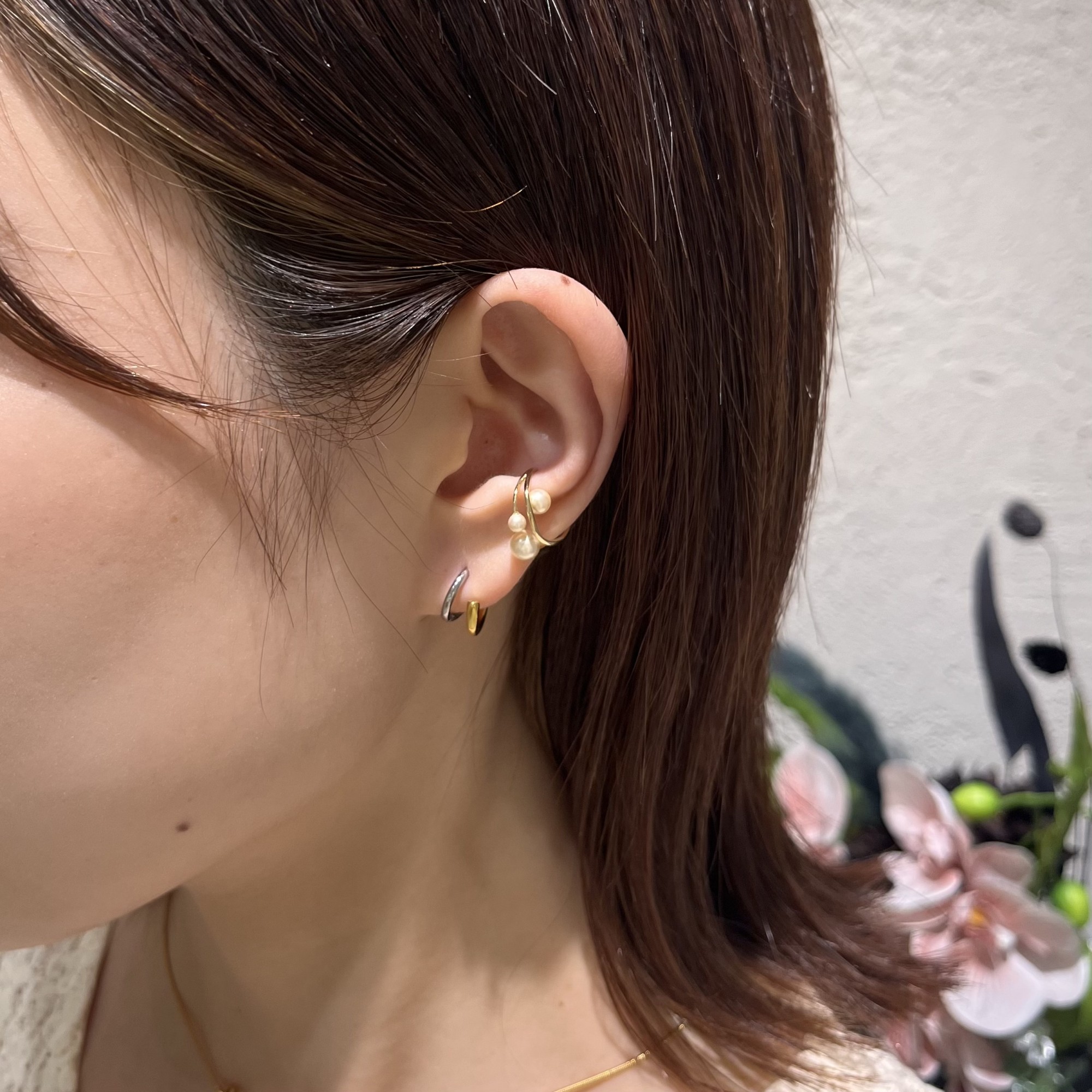 【🪄日常使いにおすすめ✨小ぶりのフープピアス🪄】