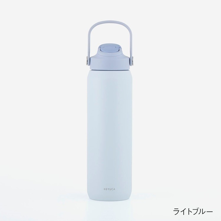 前を向いたままスマート水分補給。食洗機対応のステンレス保冷ボトル