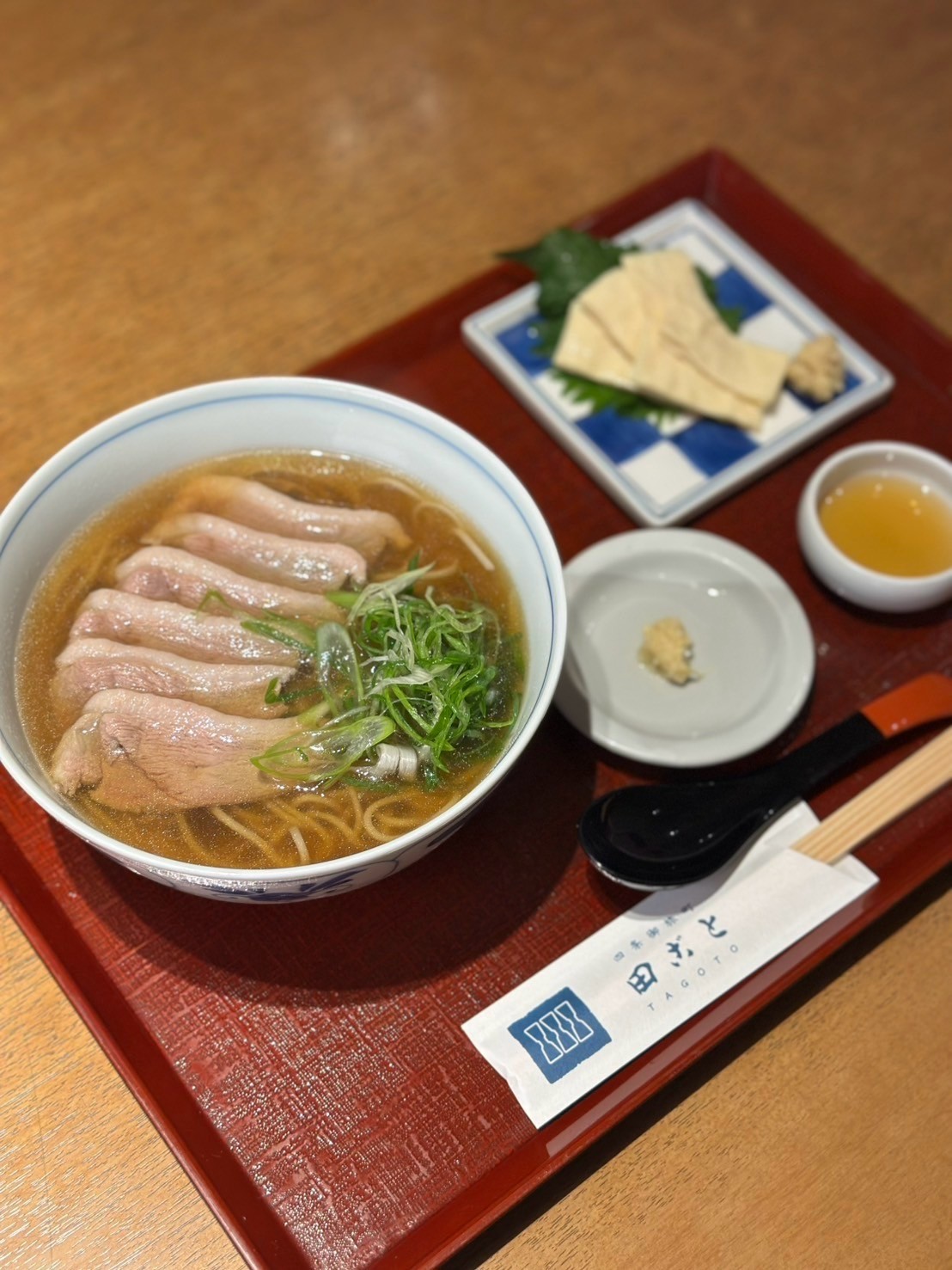 人気ペア✨鴨なんばと湯葉刺身