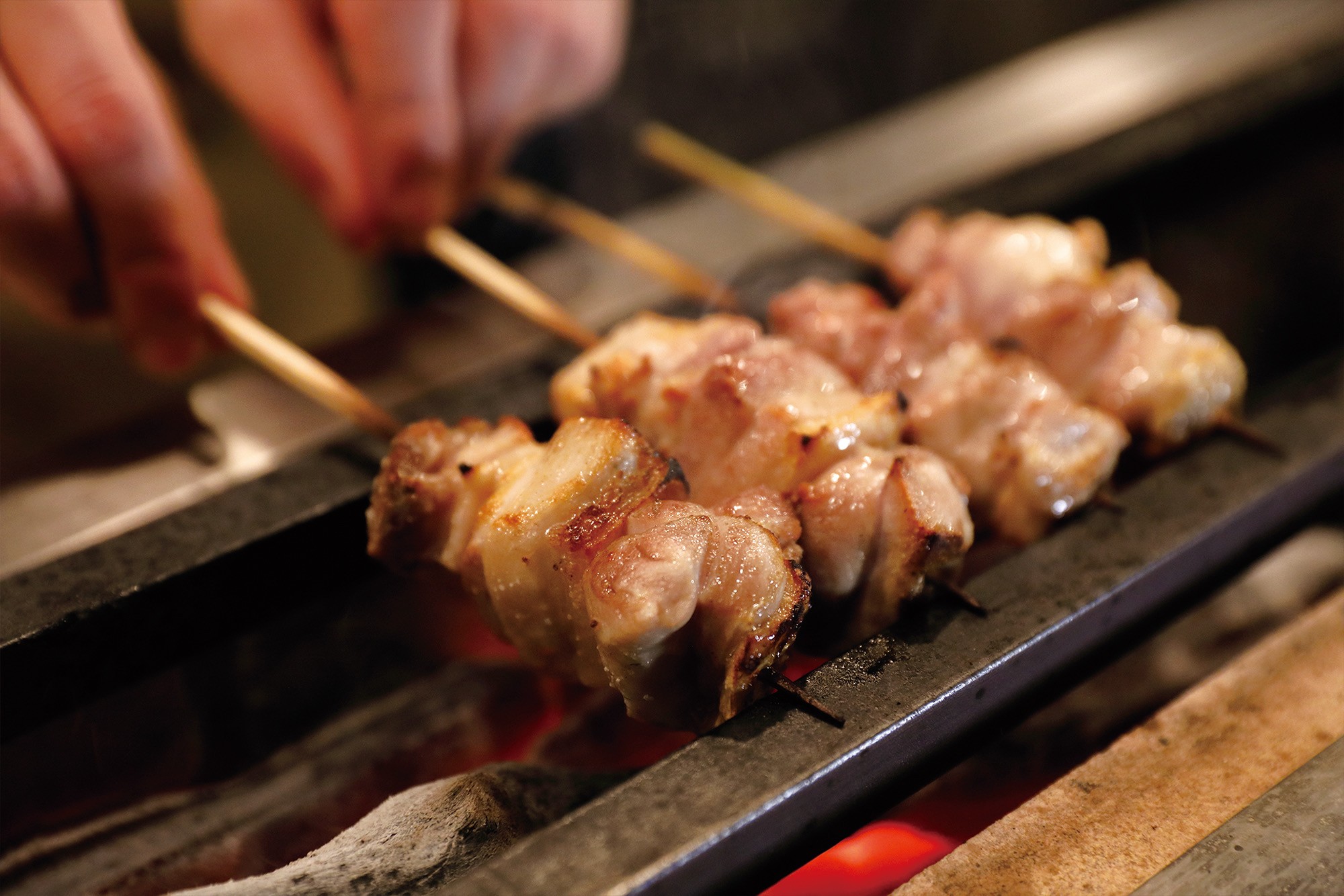 【焼き鳥各種】￥420~