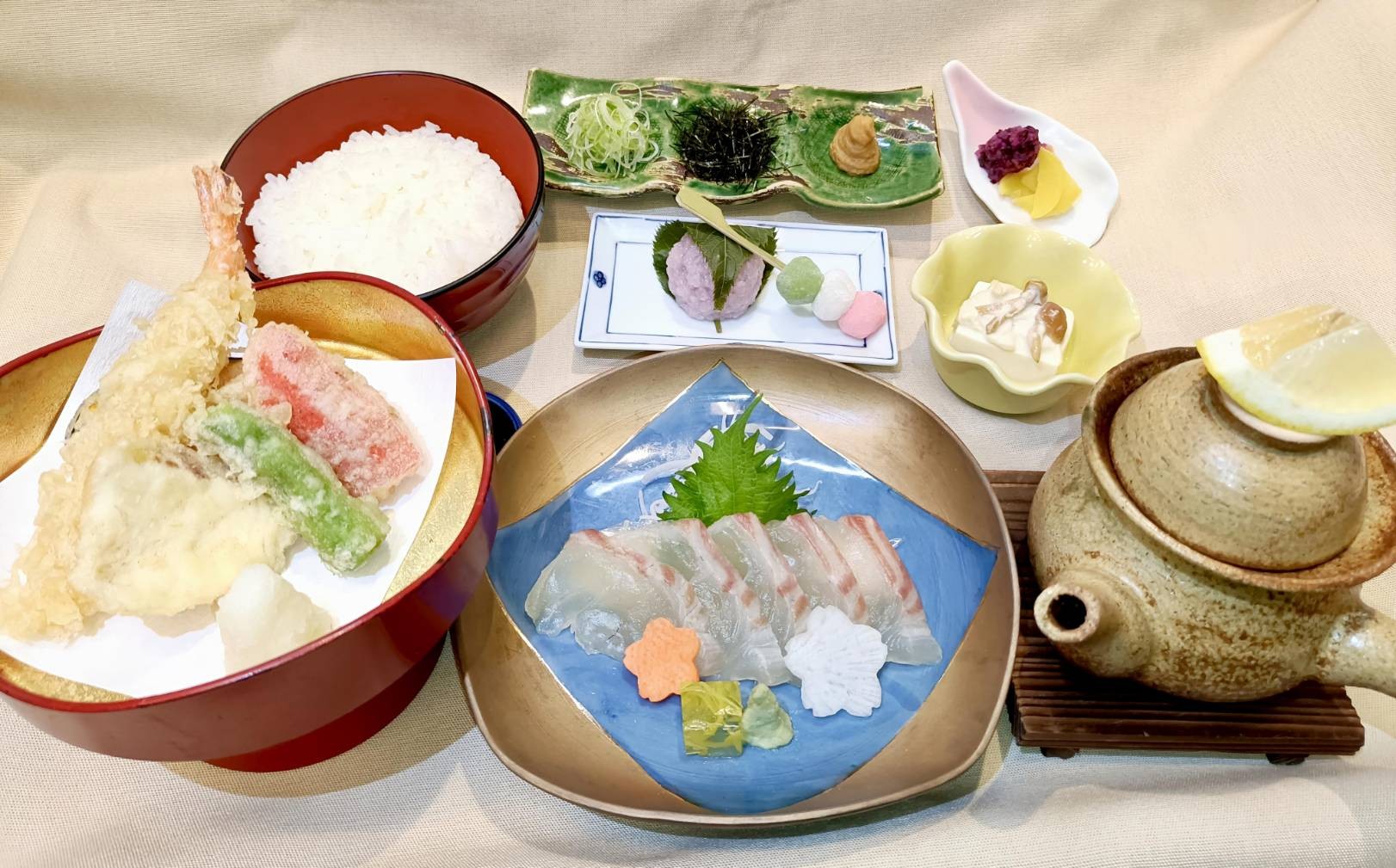 「春の桜鯛御膳」 始めました。