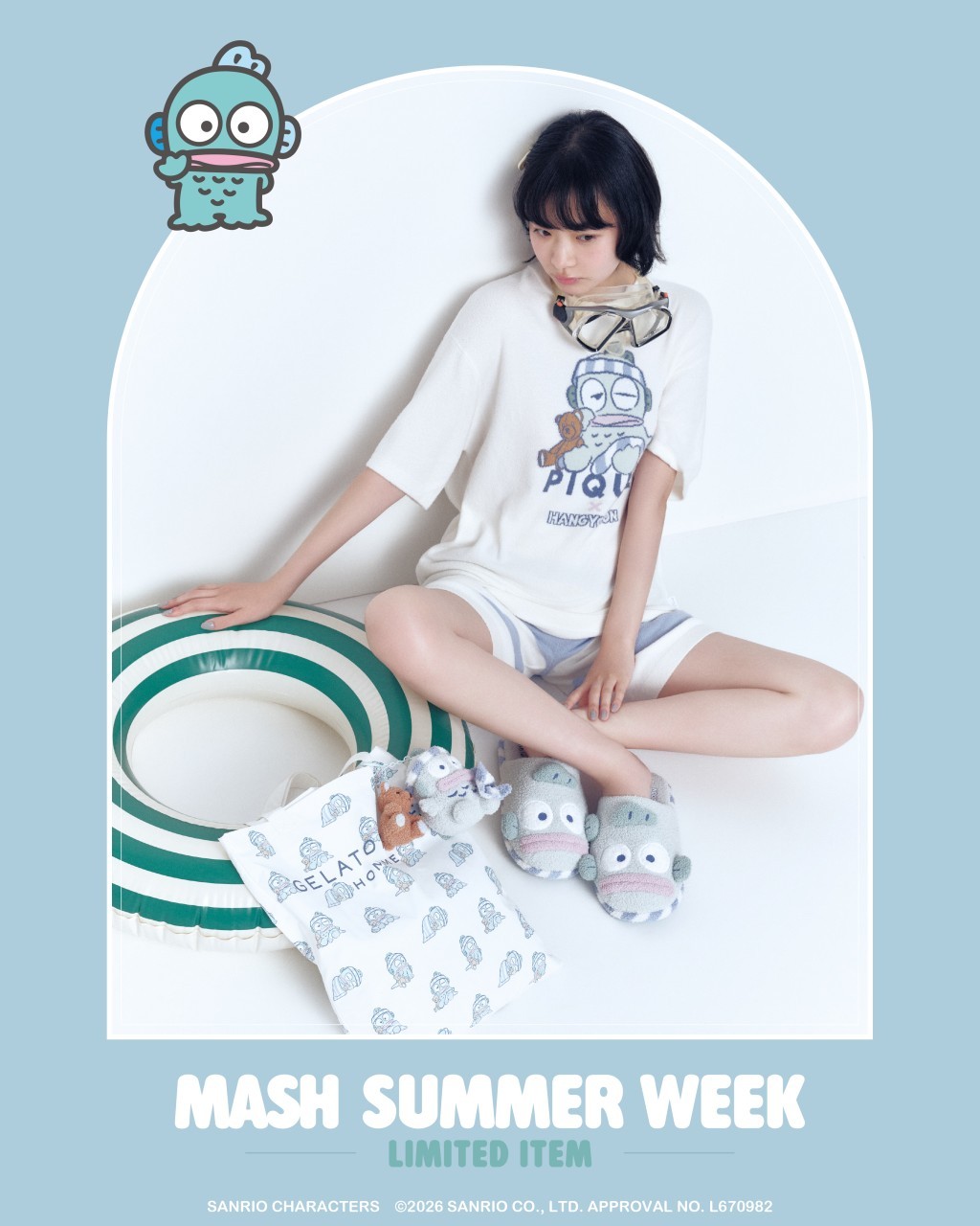 8月1日 (土)HANGYODON×GELATO PIQUE HOMME一部店舗にて発売スタート!