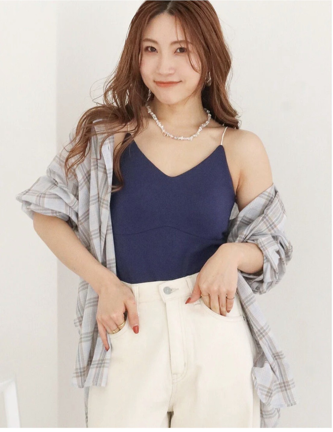 Ungrid× AMPH-マルチカップ付きキャミ−